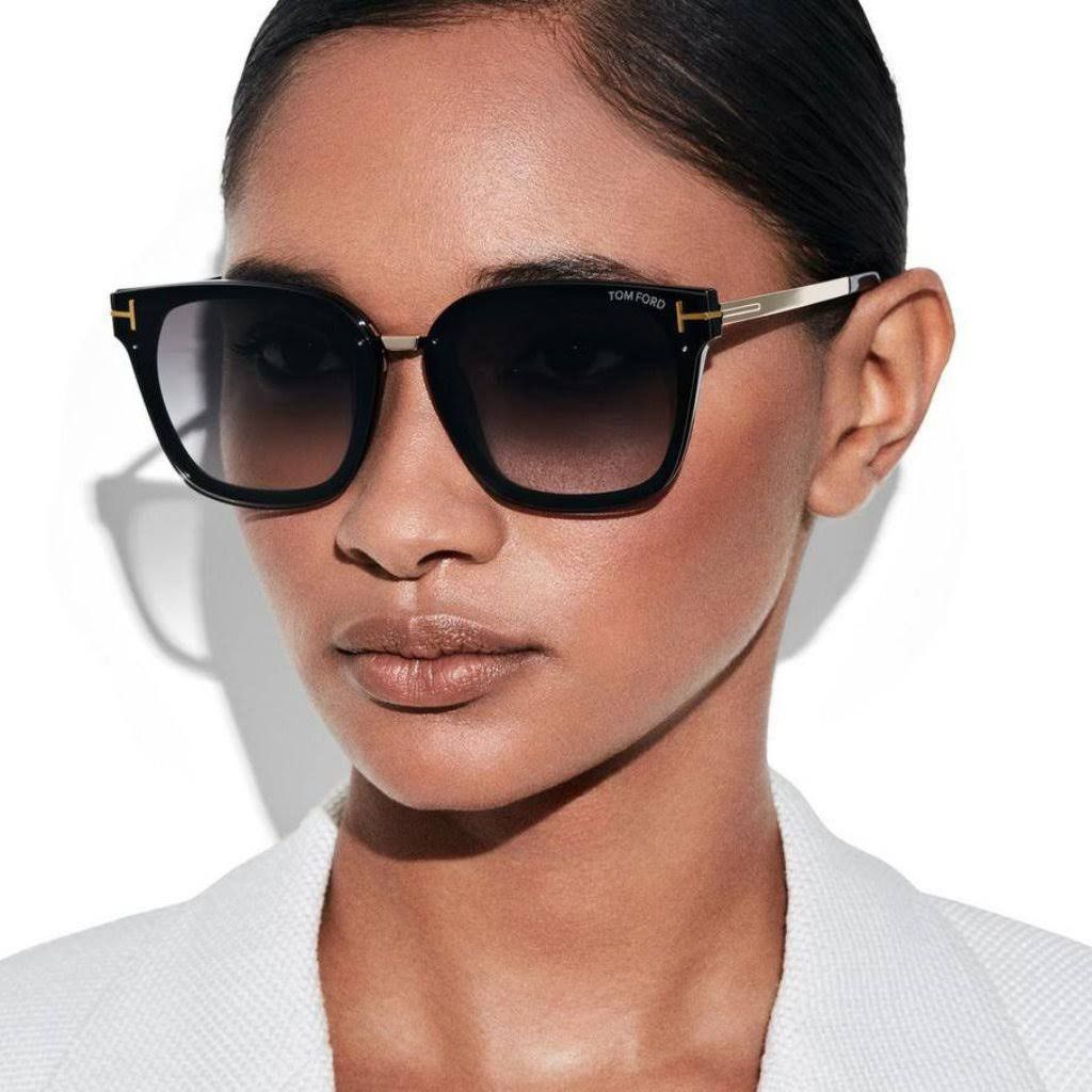 image of New Tom Ford Tf1014 01B Sunglasses Philippa-02 Ft1014/s in Black, Women's