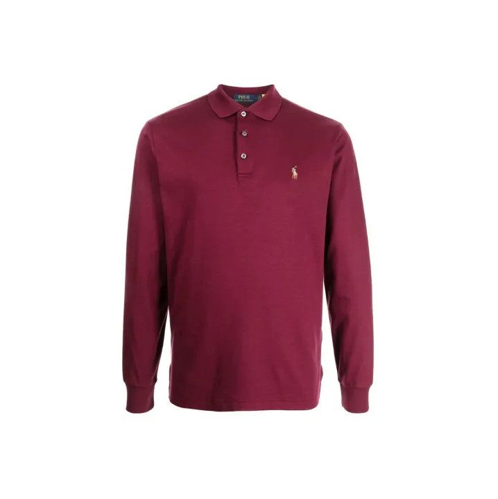 Polo Ralph Lauren Polo Ralph Lauren Logo Embroidery Long Sleeve Polo Size US XL / EU 56 / 4 - 1 Thumbnail