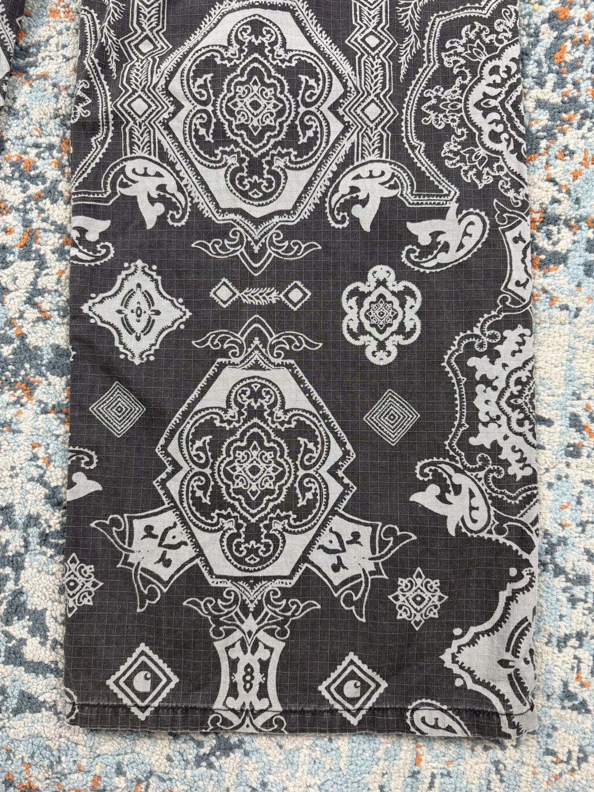 Carhartt Wip × Vintage Rare Vintage y2k Carhartt WIP baggy paisley bandana pants Size US 28 / EU 44 - 11 Thumbnail