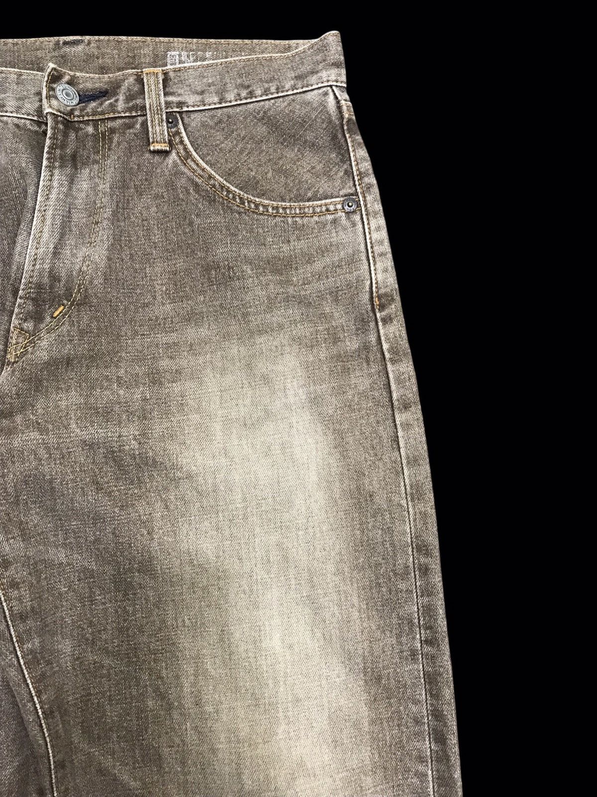Edwin 💥LOOSE💥RARE EDWIN 405 WIDE COOL FADES LOOSE DENIM F398 Size US 29 - 3 Thumbnail