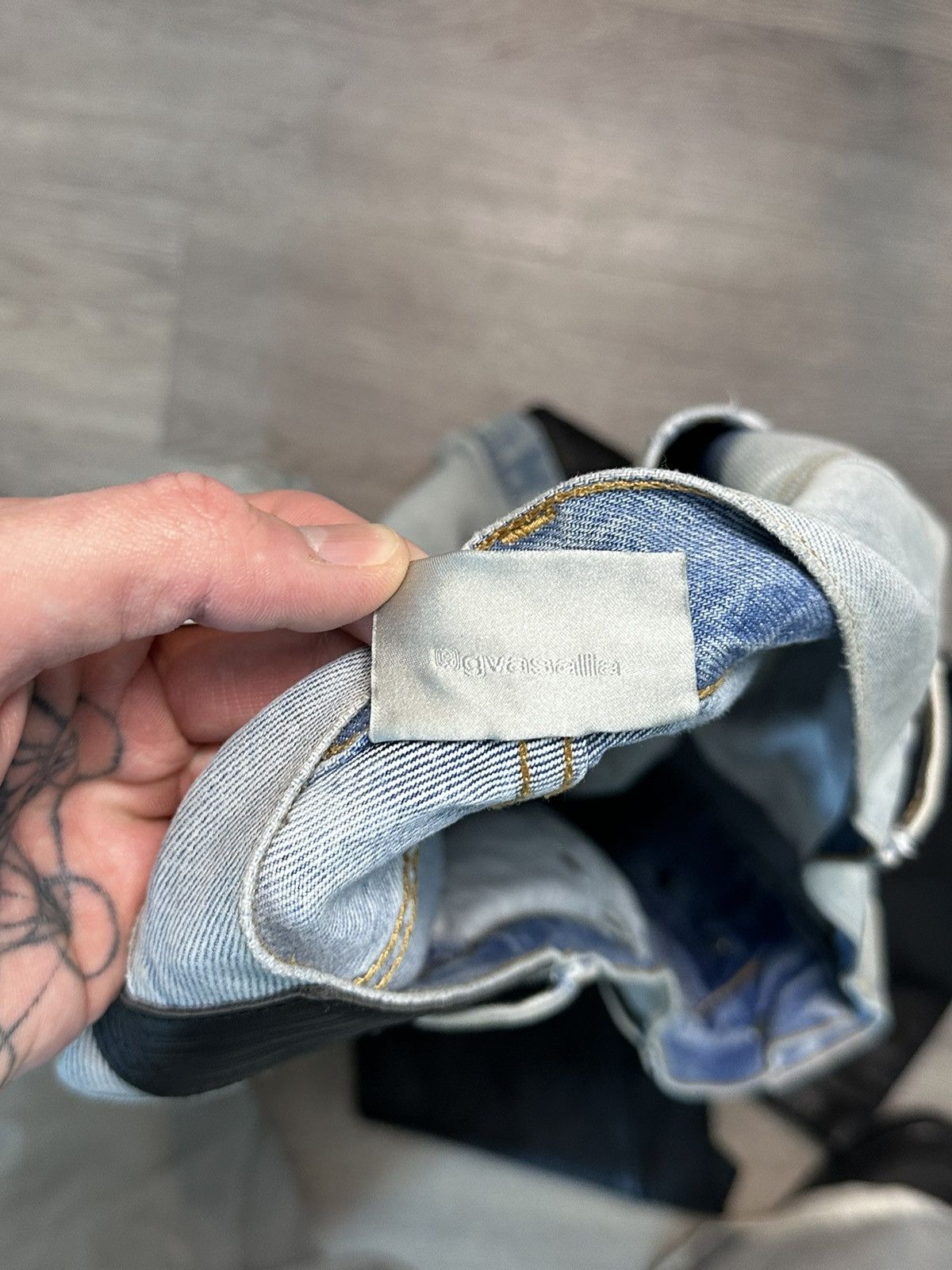 Vetements VTMNTS Denim / Leather Convertible Jeans Size US 34 / EU 50 - 6 Thumbnail