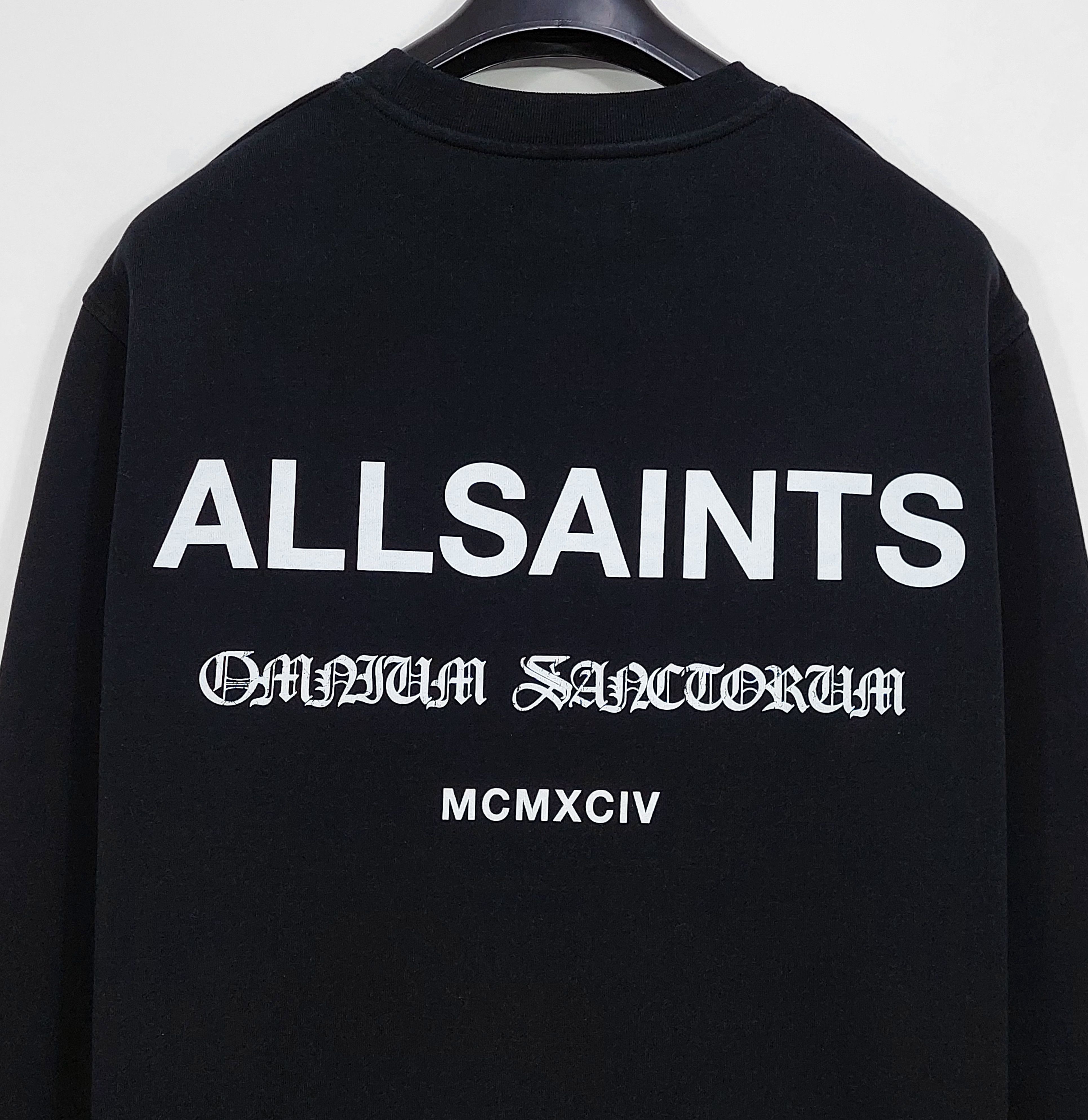 Allsaints sanctum crew sweatshirt - black M Size US M / EU 48-50 / 2 - 7 Thumbnail