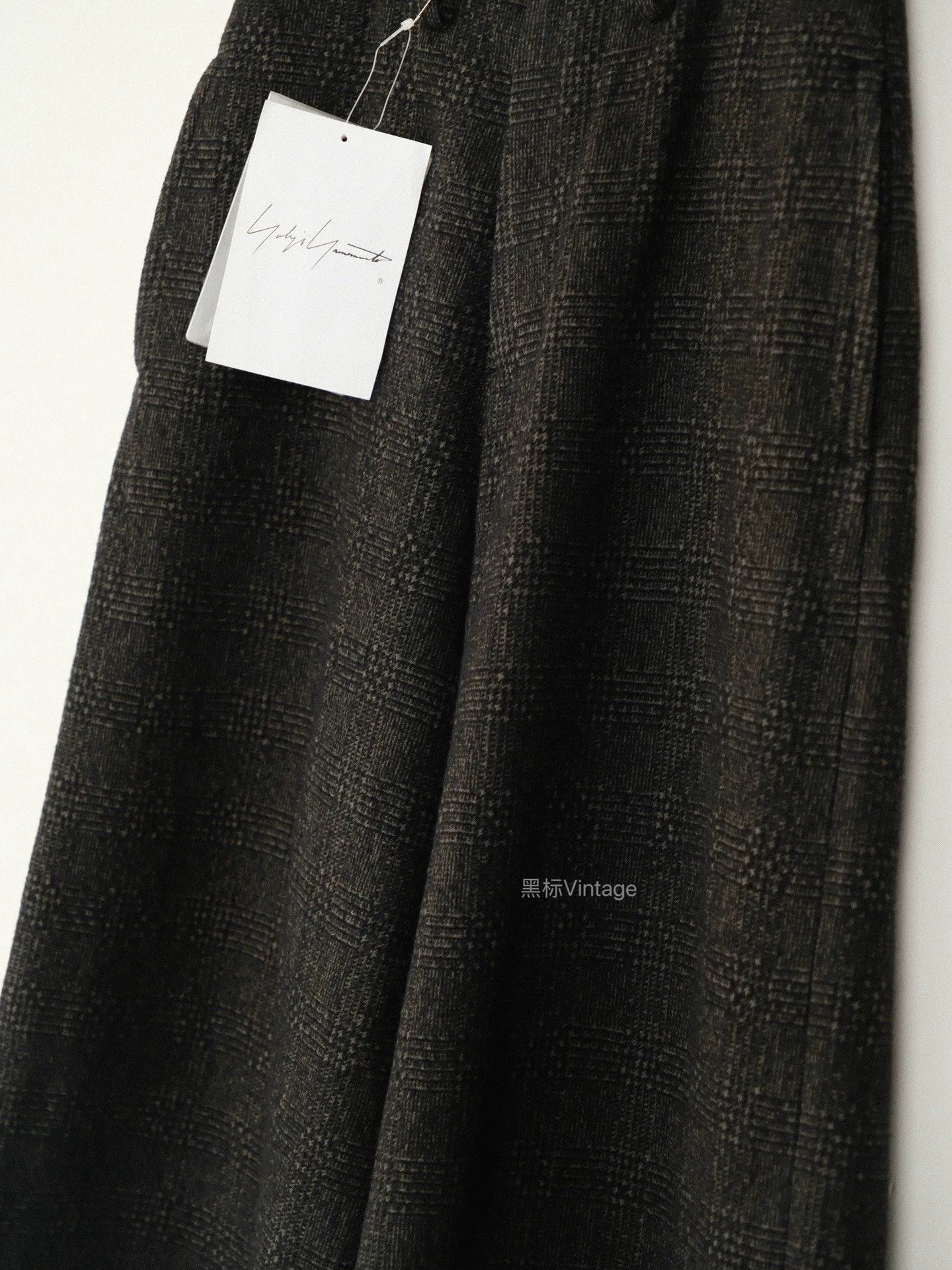 Yohji Yamamoto Yohji Yamamoto 24AW Vintage Wool Wide Leg Pant Size 26" / US 2 / IT 38 - 6 Thumbnail
