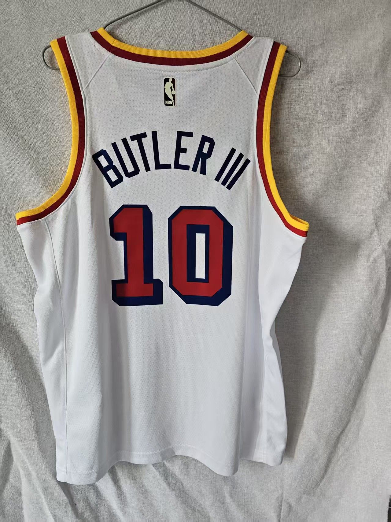 NBA Golden State Warriors 10 Jimmy Butler III Jersey White Size US XL / EU 56 / 4 - 1 Thumbnail