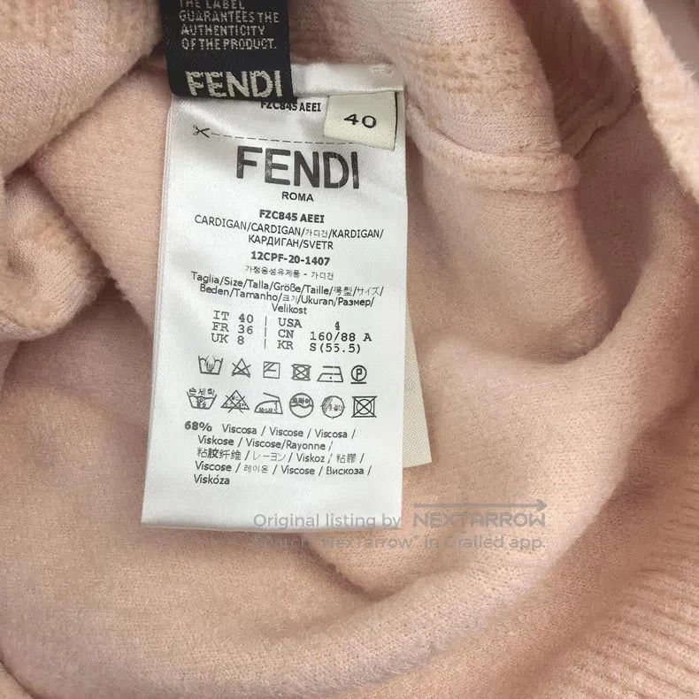 Fendi Fendi Printed Sweater Size XS / US 0-2 / IT 36-38 - 2 Thumbnail