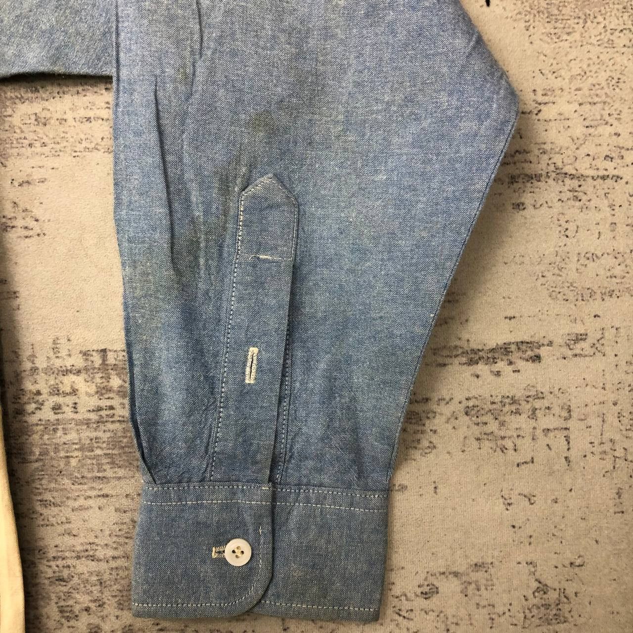 Panhandle Slim T438 VTG USA PANHANDLE SLIM DENIM SHIRTS Size US XL / EU 56 / 4 - 15 Thumbnail