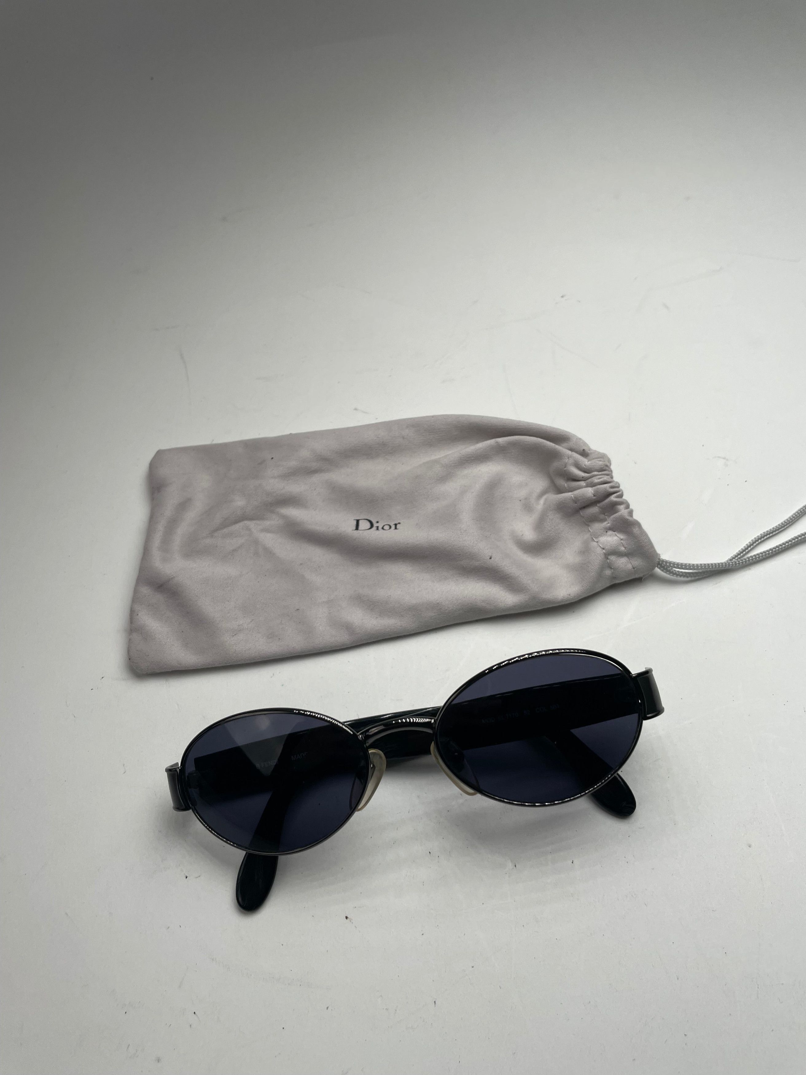 Vintage Roma Sunglasses Black / Green