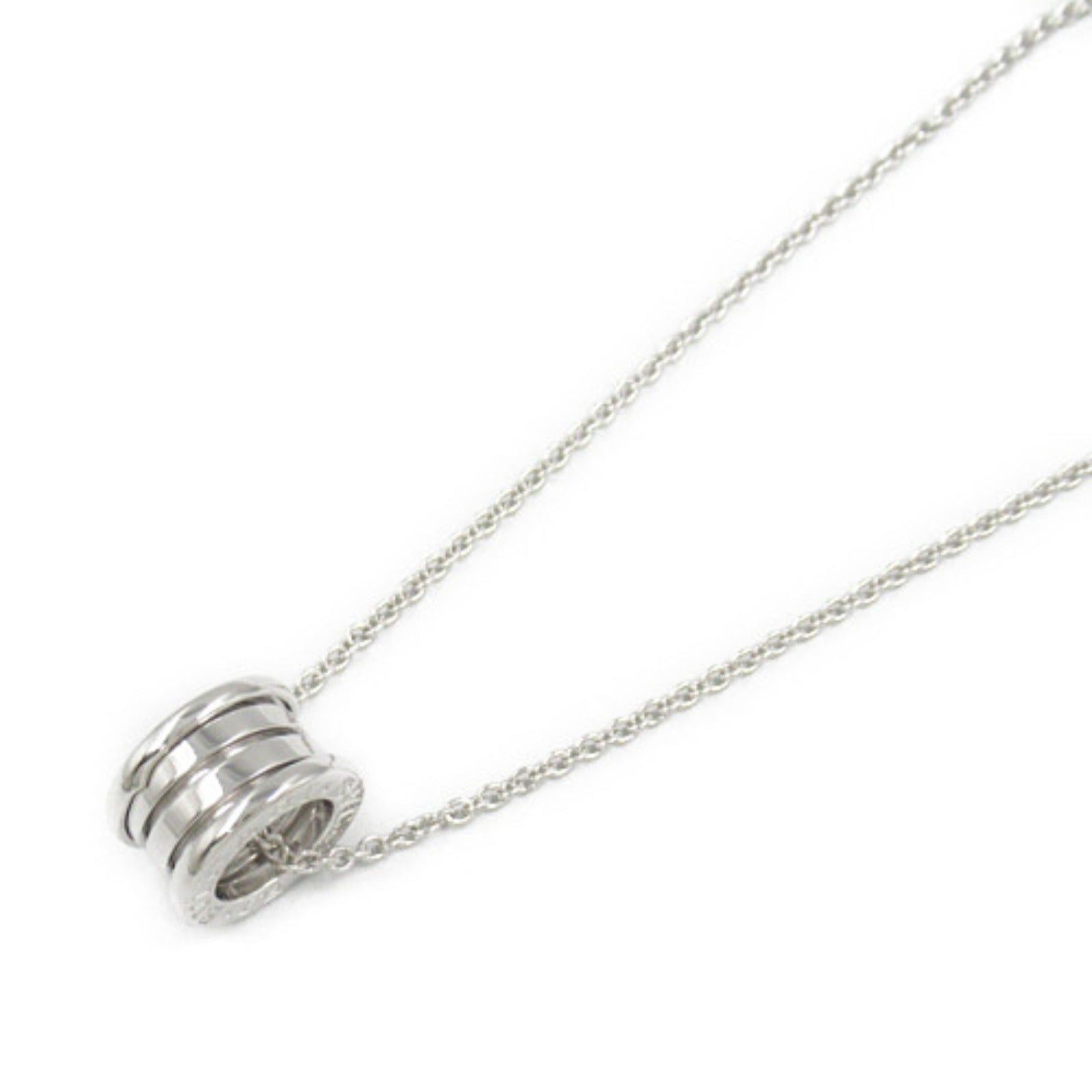 Bvlgari Bvlgari B Zero One Necklace K18Wg (White Gold) Silver Size ONE SIZE - 1 Thumbnail