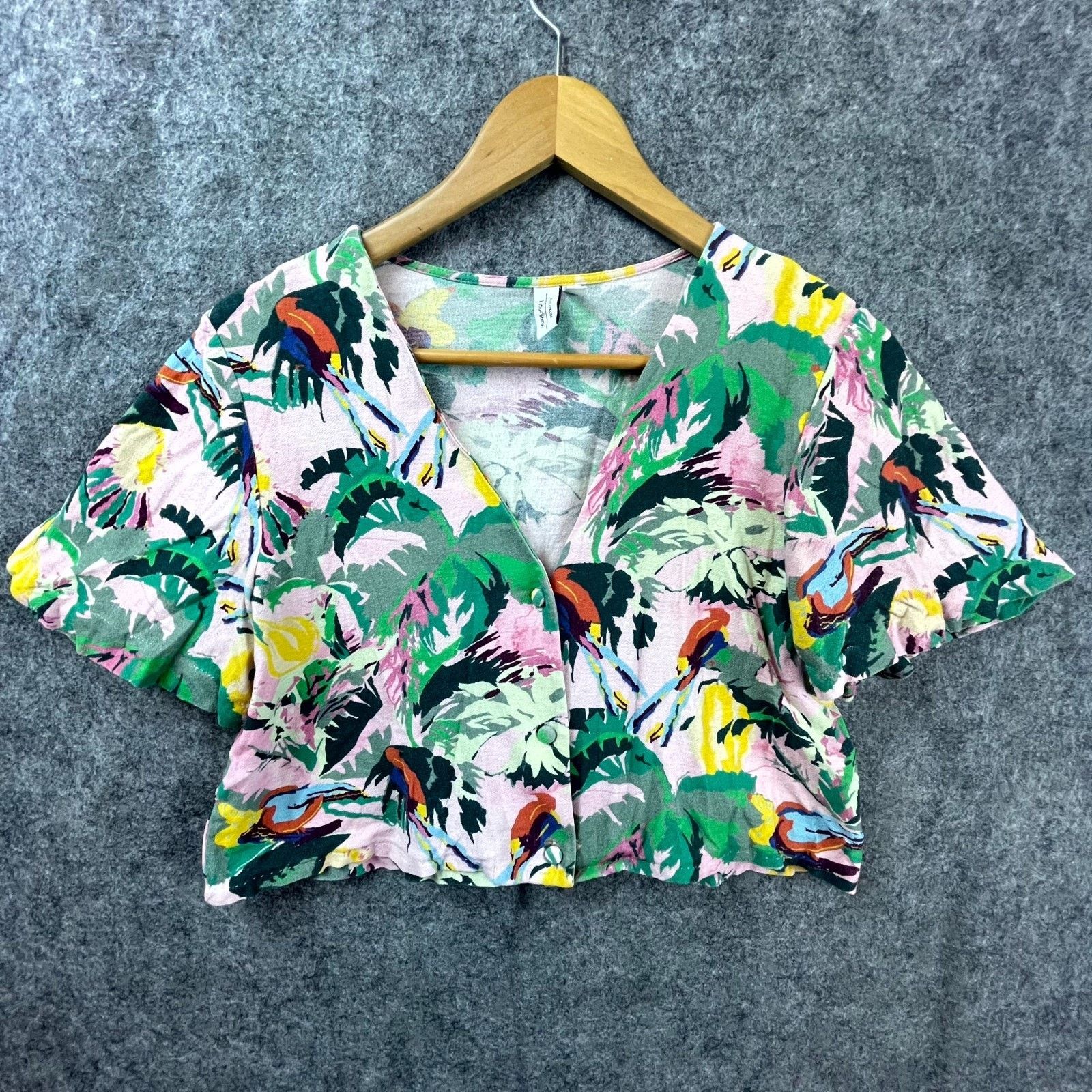& Other Stories & Other Stories Cropped Top Womens 4 Tropical Vacation Size S / US 4 / IT 40 - 1 Thumbnail