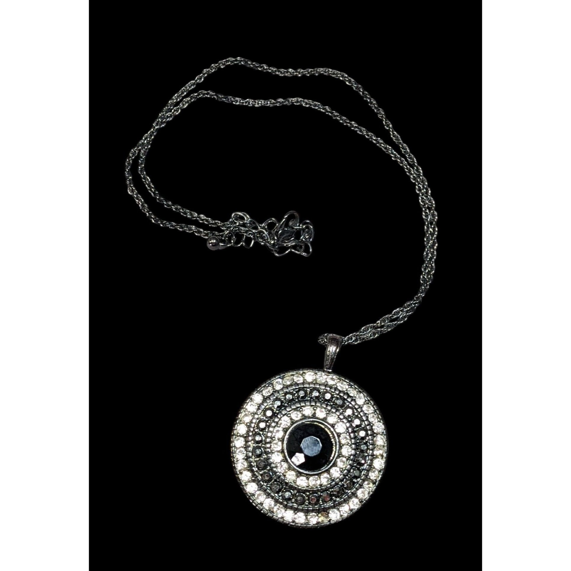 Other Bohemian Glam Rhinestone Medallion Pendant Necklace Size ONE SIZE - 1 Thumbnail