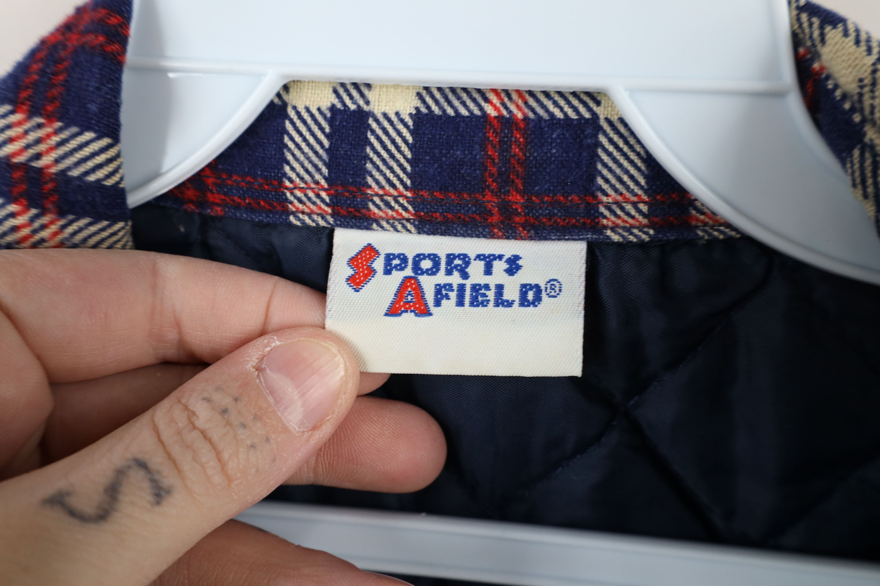 Vintage Vintage 90s Streetwear Flannel Button Shirt Jacket Shacket Size US XXL / EU 58 / 5 - 8 Thumbnail