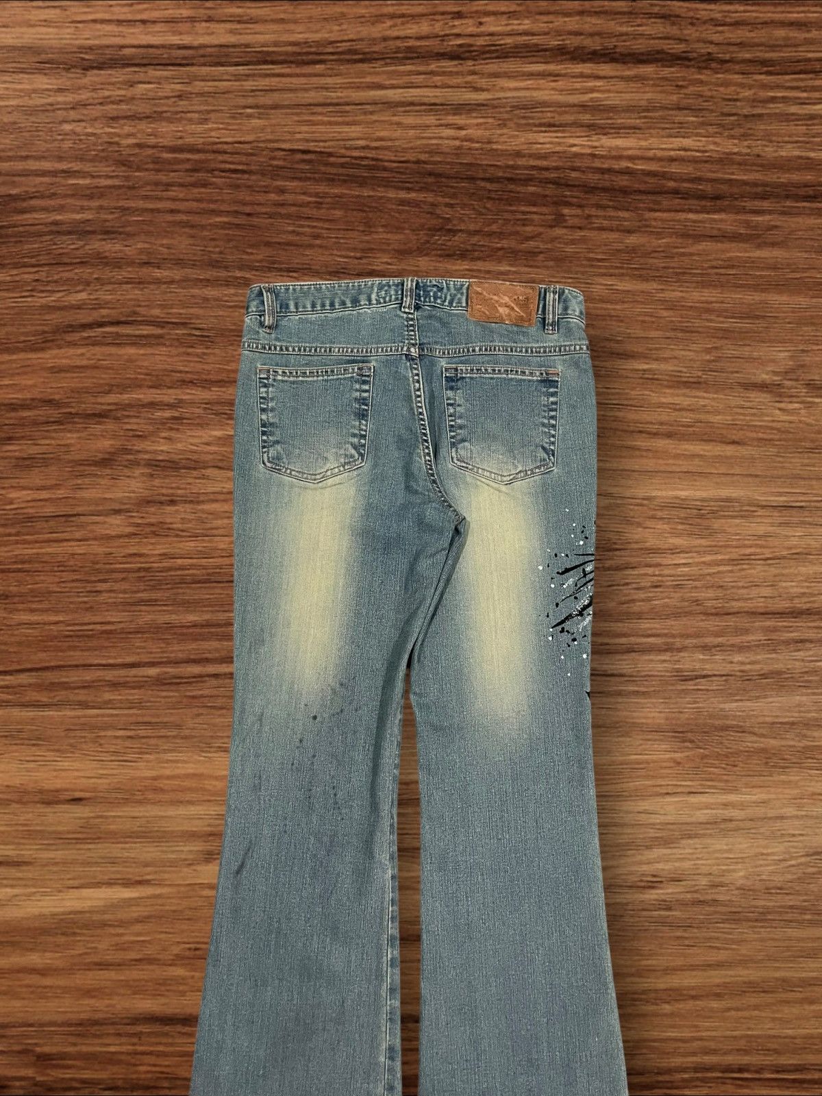 Japanese Brand Vintage Japanese Brand Customised Elegant Women Flare Jeans Size 28" / US 6 / IT 42 - 5 Thumbnail