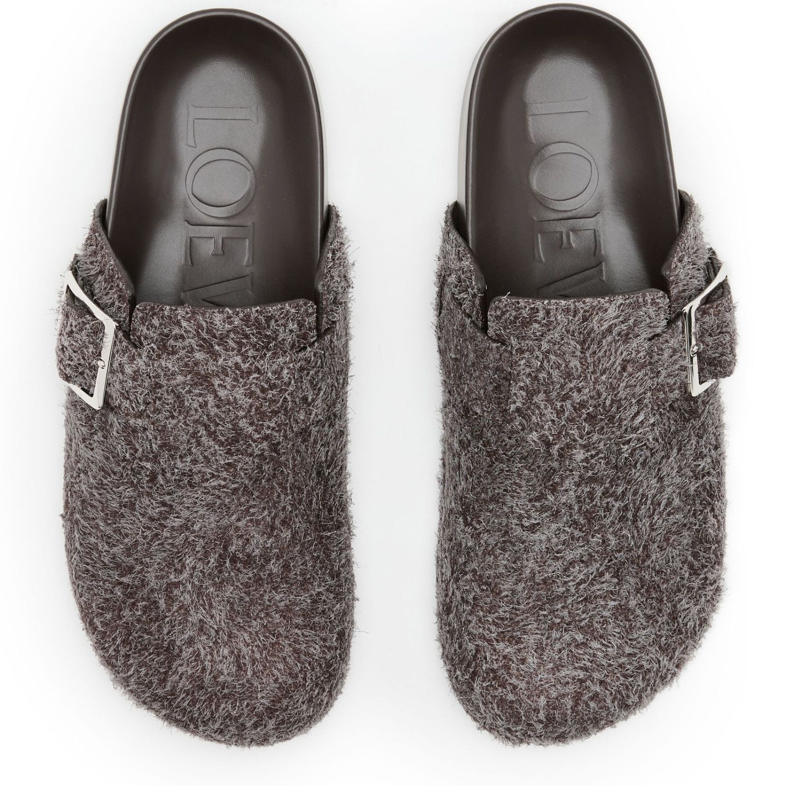 Loewe LOEWE Dark Brown Mules New & Authentic (Men's size:11;) Size US 11 / EU 44 - 4 Thumbnail