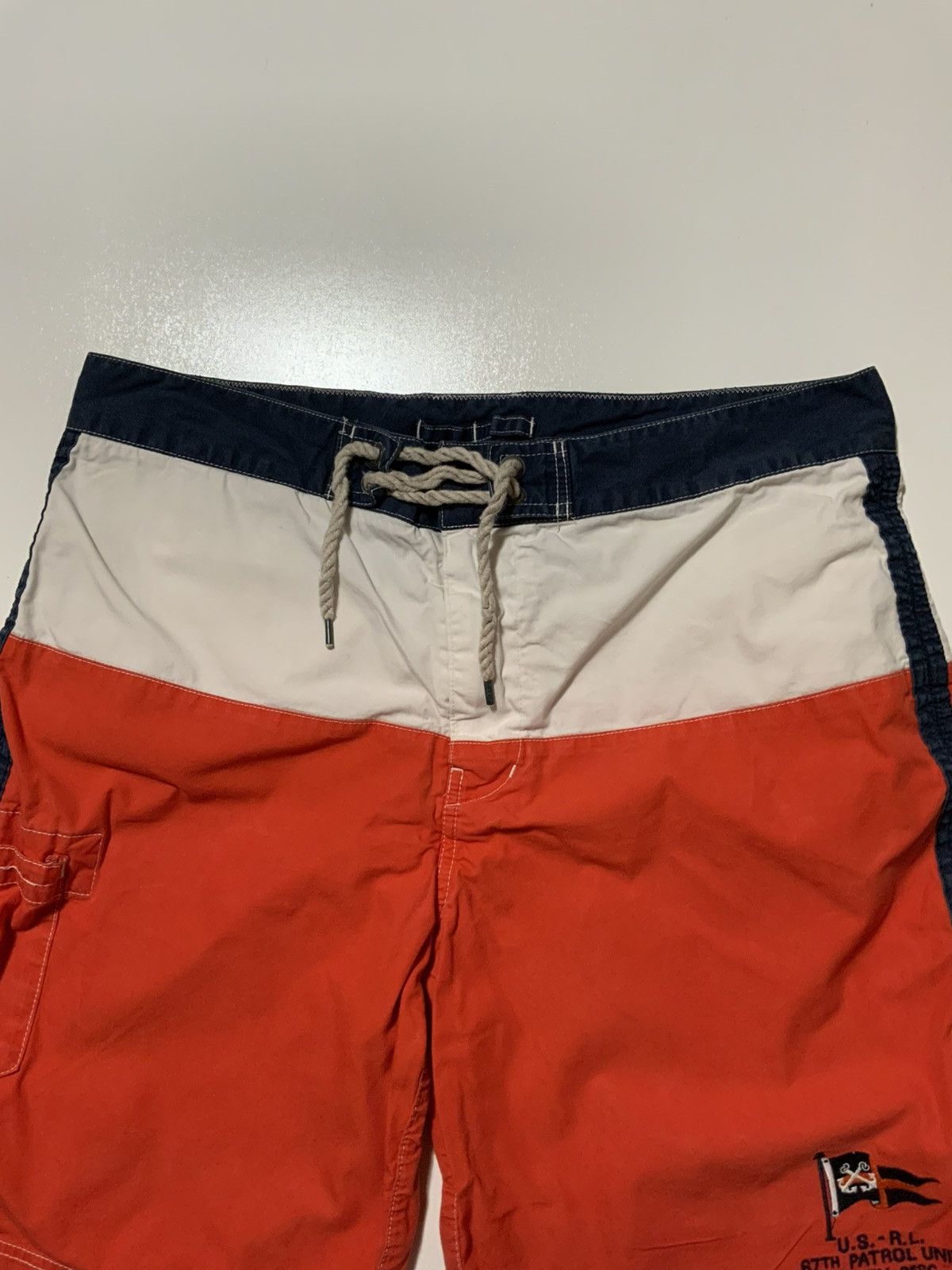 Polo Ralph Lauren × Vintage Polo Ralph Lauren RL Rescue Patrol Recon Team Board Shorts Size US 34 / EU 50 - 6 Thumbnail