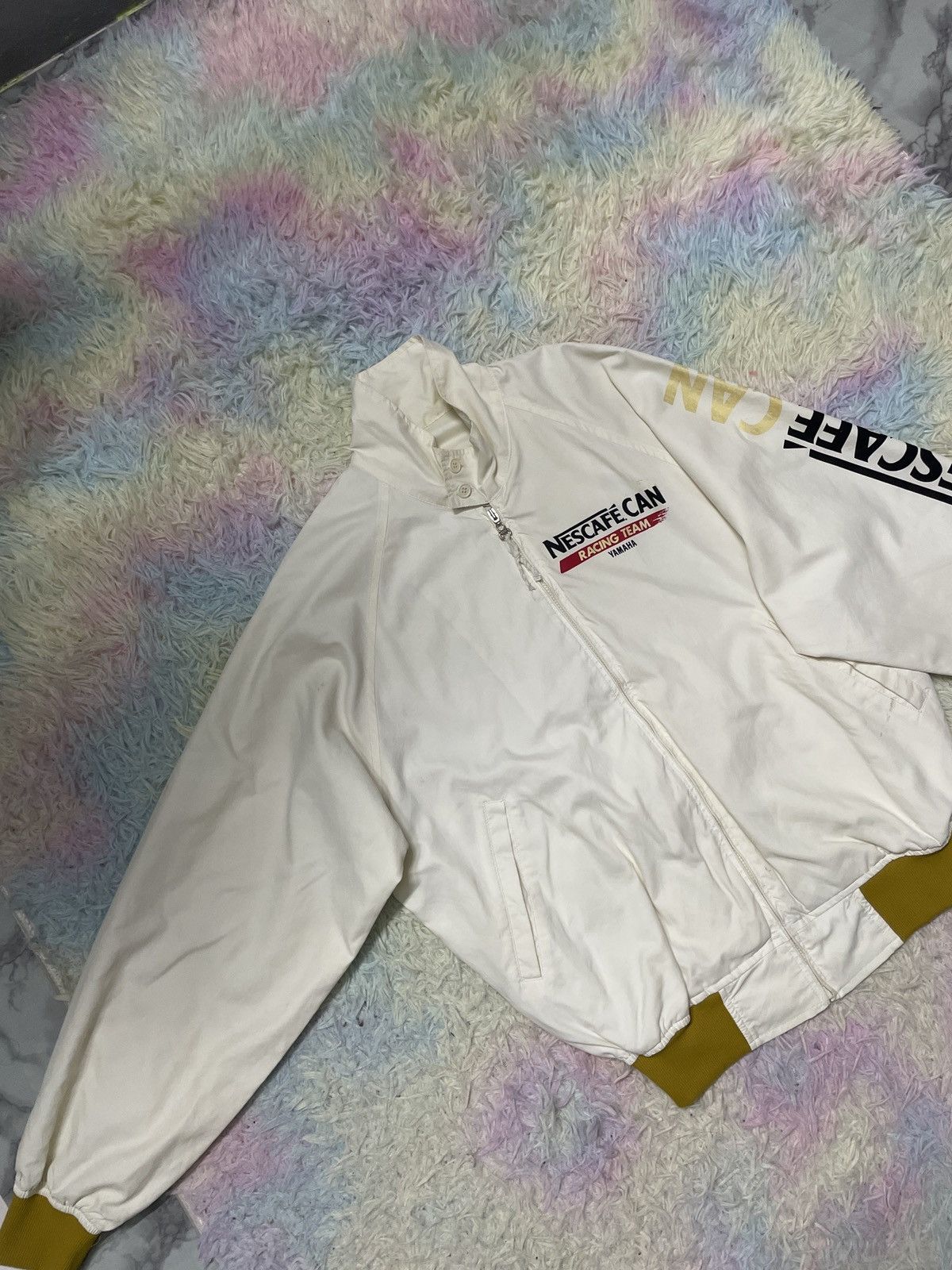 Vintage × Yamaha Nescafe Can Yamaha Racing Team Size US L / EU 52-54 / 3 - 3 Thumbnail