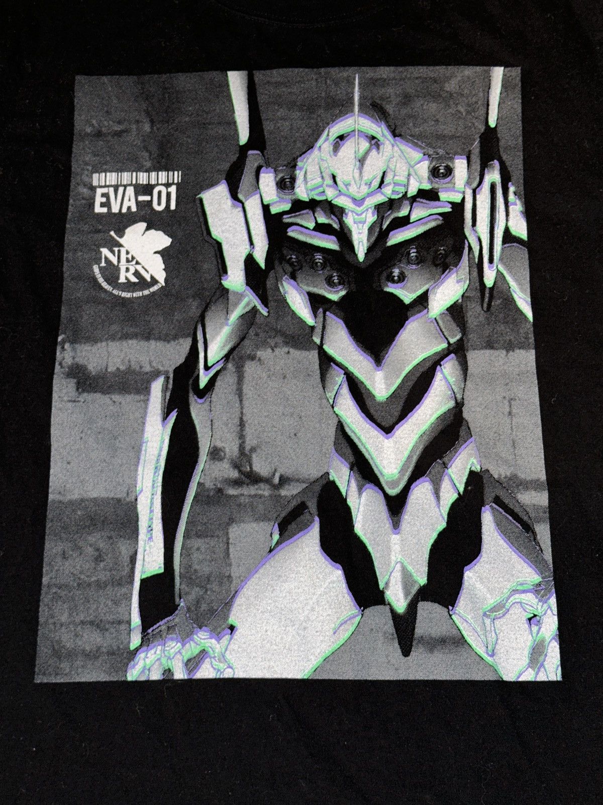 Anime Evangelion EVA-01 Mecha Anime Graphic Tee Japan Limited Med Size US M / EU 48-50 / 2 - 2 Thumbnail