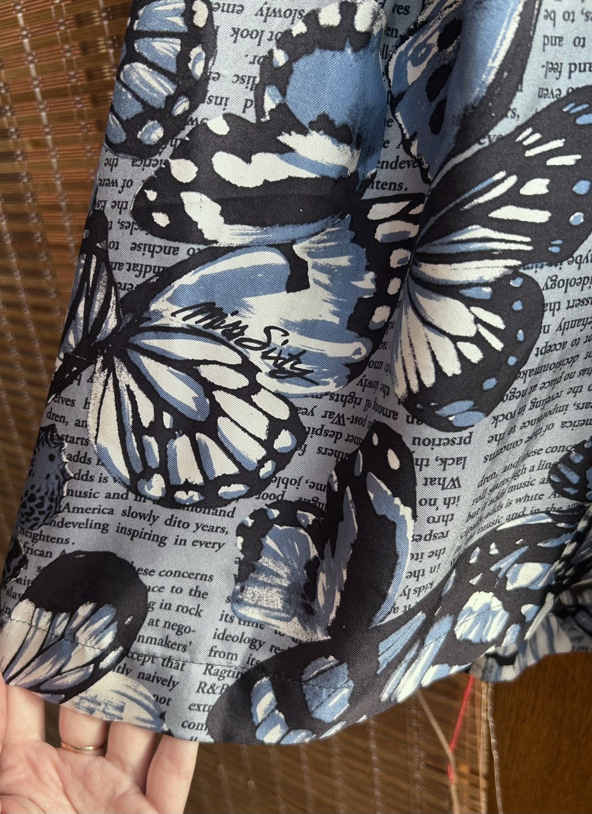 Miss Sixty Vintage Y2K Miss Sixty Silk Butterfly Print Camisole Top Size S / US 4 / IT 40 - 5 Thumbnail