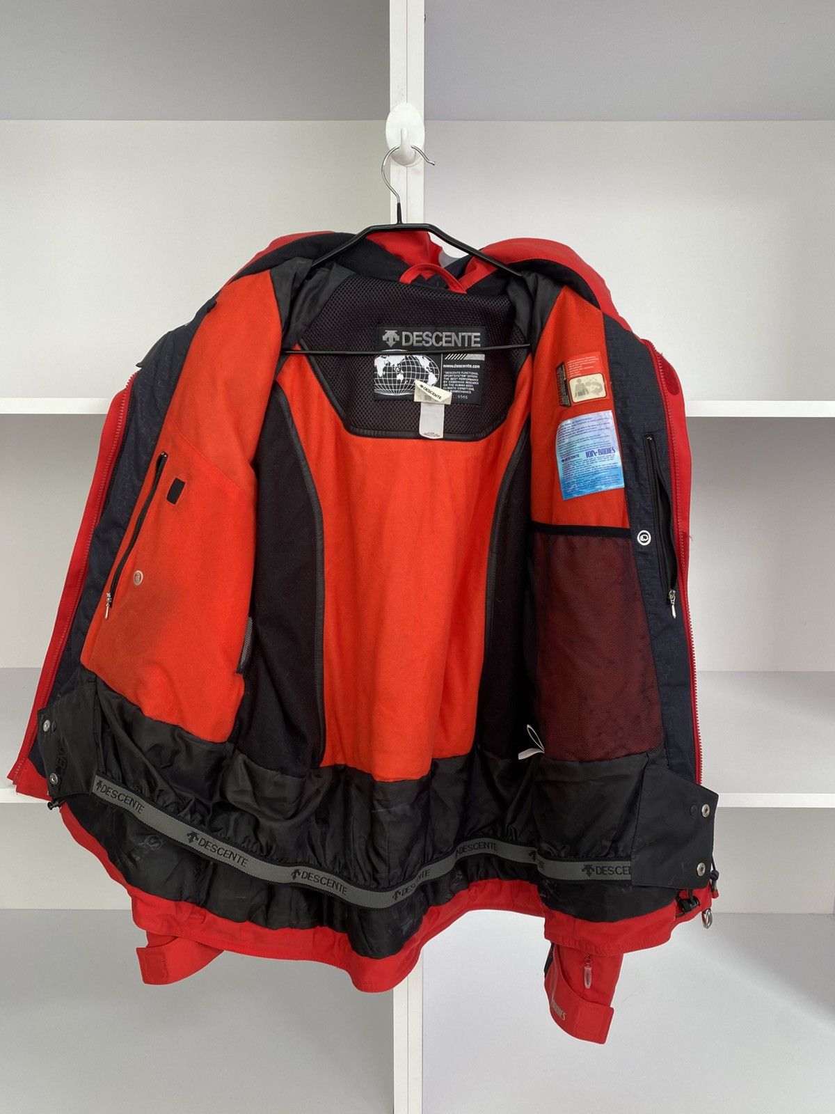 Descente Vintage Descente Ski Red Jacket Size US XL / EU 56 / 4 - 10 Thumbnail
