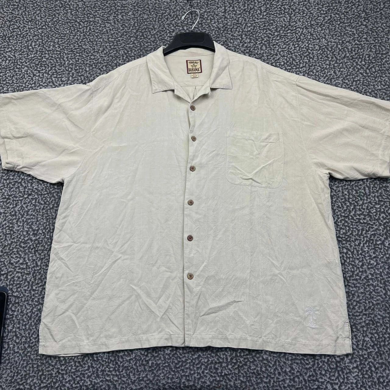 Tommy Bahama Tommy Bahama Button Up Shirt Men XXL Collared 100% Silk 2XL Size US XXL / EU 58 / 5 - 1 Thumbnail