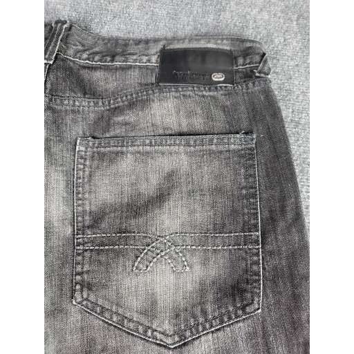 Ecko Unltd. Ecko UNLTD Jeans Men Sz 38X30 Slim Straight Fit Charcoal Ska Size US 38 / EU 54 - 8 Thumbnail
