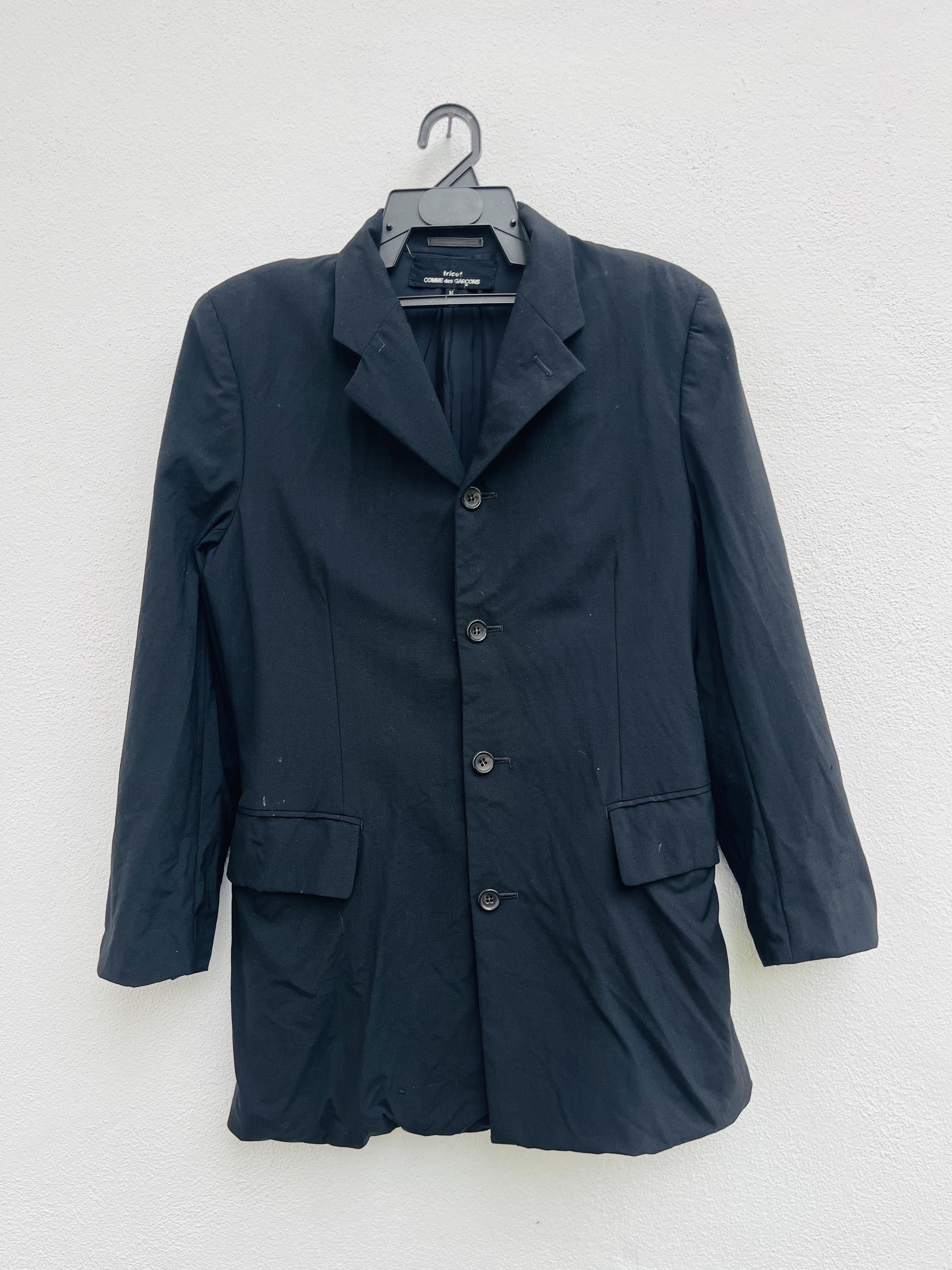 Comme des Garcons × Japanese Brand × Vintage Vintage Comme Des Garcons Tricoat Designer Style Size M / US 6-8 / IT 42-44 - 1 Thumbnail