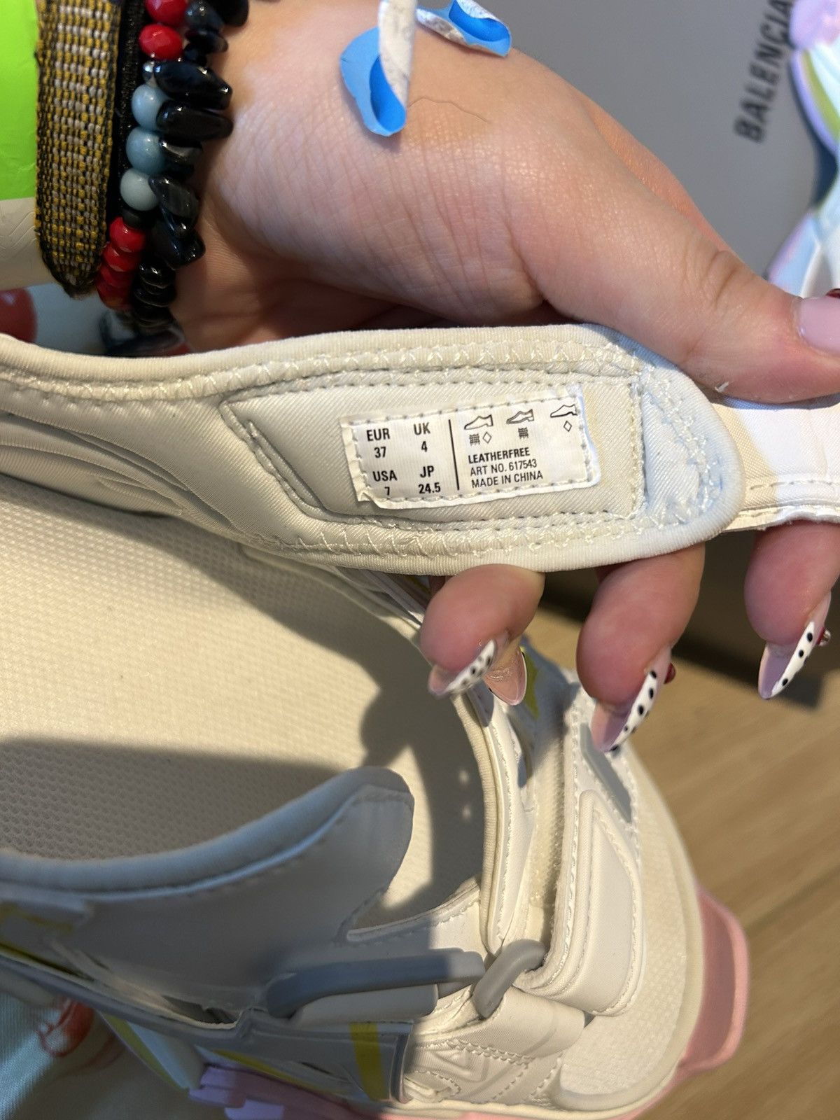 Balenciaga Balenciaga Track Sandal 37 Size US 5 / EU 37 - 5 Thumbnail