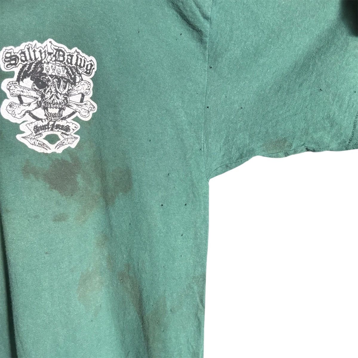 Vintage Vintage 90s Surf The 7 Seas Distressed T-Shirt Size US XL / EU 56 / 4 - 9 Thumbnail