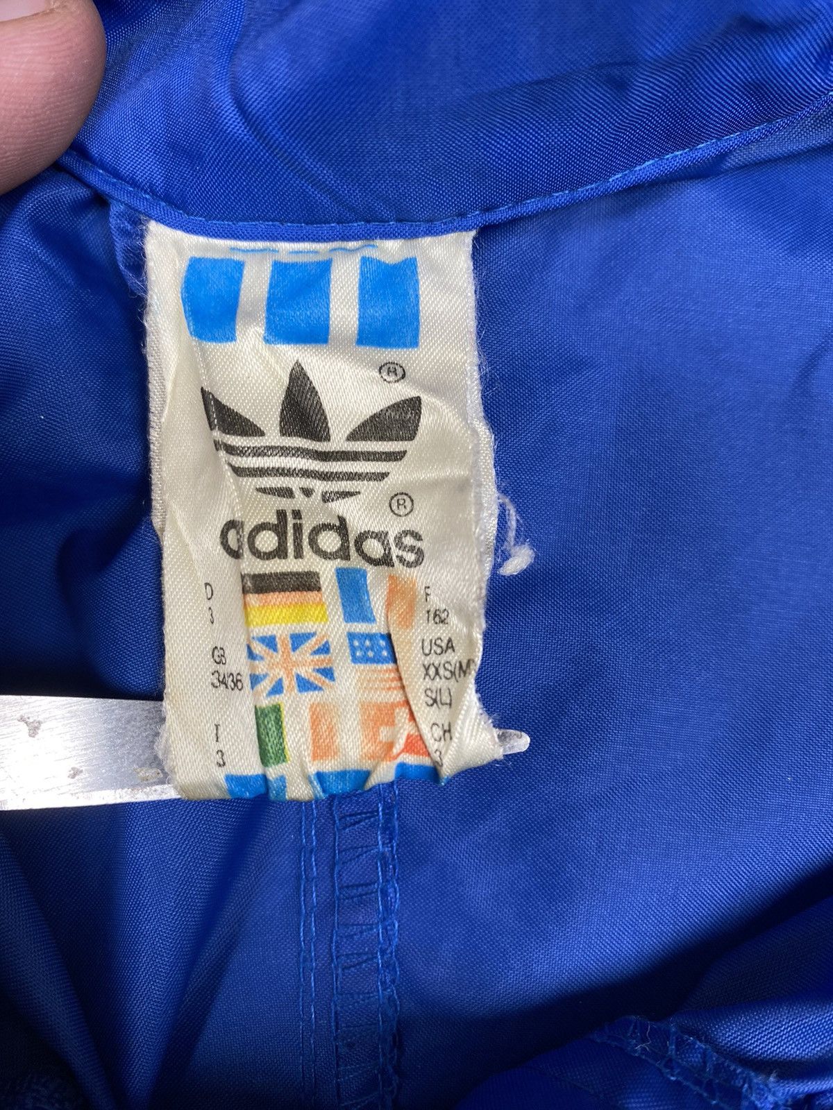Adidas Vintage 90s Adidas Track Jacket Size US S / EU 44-46 / 1 - 13 Thumbnail