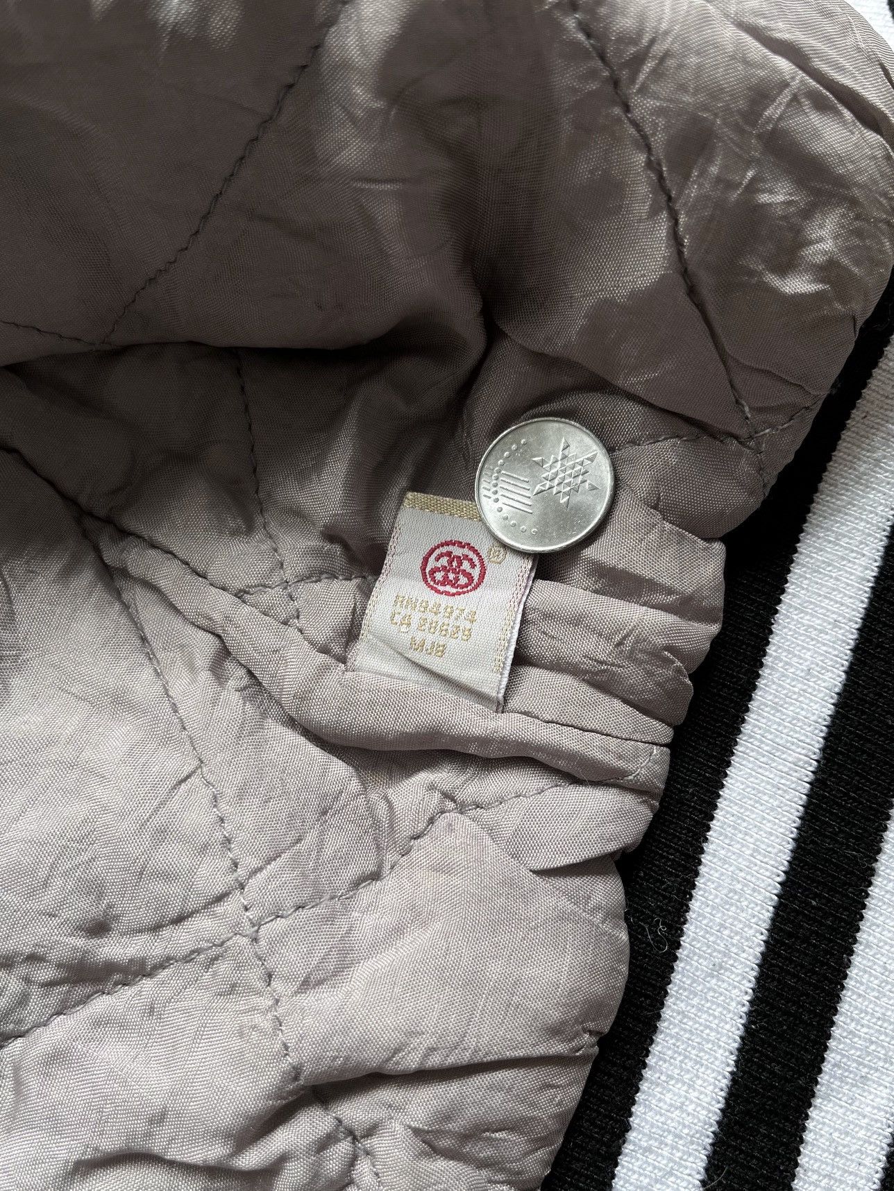 Stussy Vintage Stüssy Varsity Nylon Jacket Size US M / EU 48-50 / 2 - 10 Thumbnail