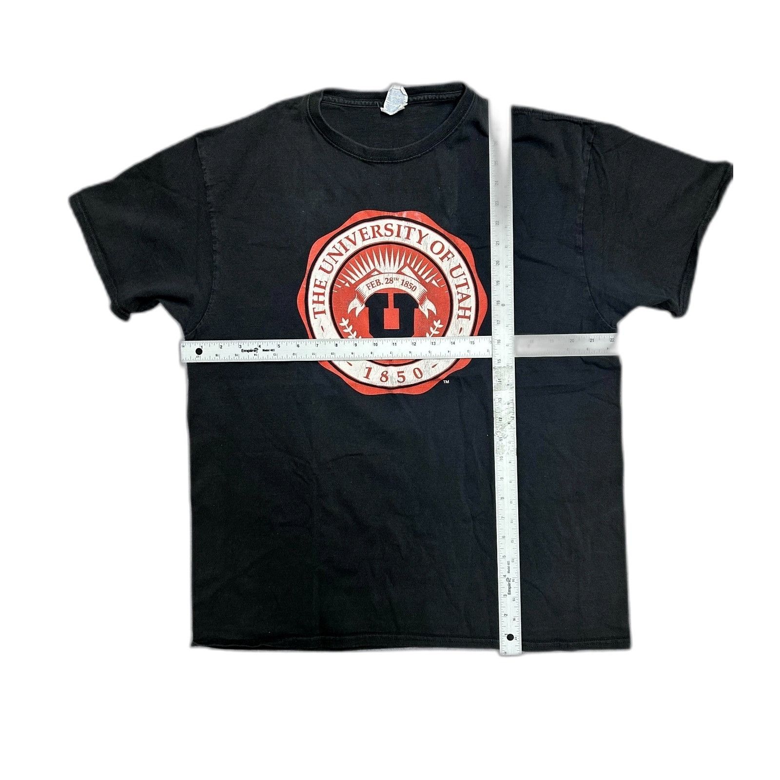 Vintage University of Utah College Shirt Mens XL Black Size US XL / EU 56 / 4 - 4 Thumbnail