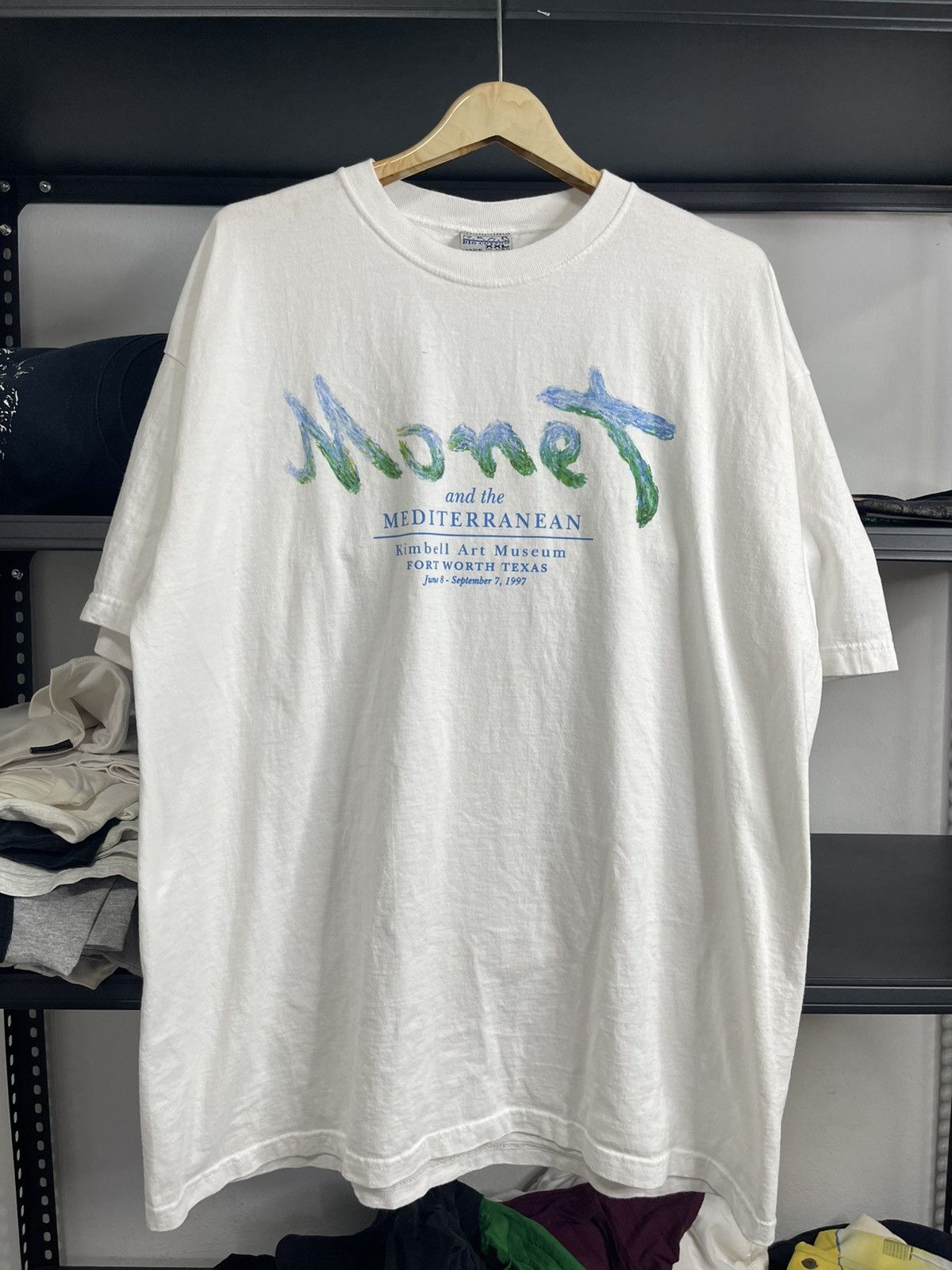 Arts & Science RARE Vintage 1997 Monet and the Mediterranean Museum Art Tee Size US XXL / EU 58 / 5 - 1 Thumbnail