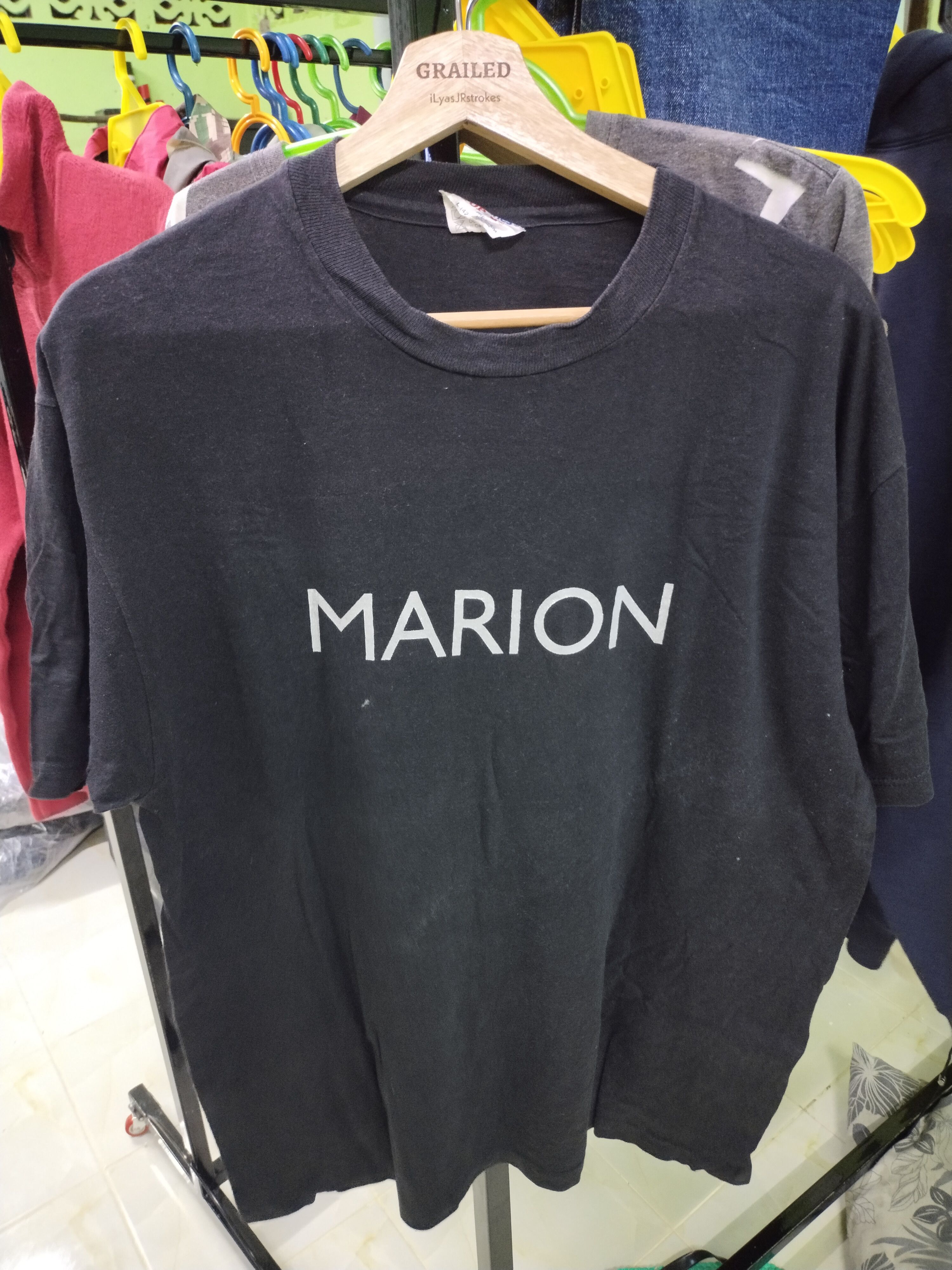 Band Tees 90's Vintage Marion Logo English Britpop Band Suede Oasis Size US L / EU 52-54 / 3 - 1 Thumbnail