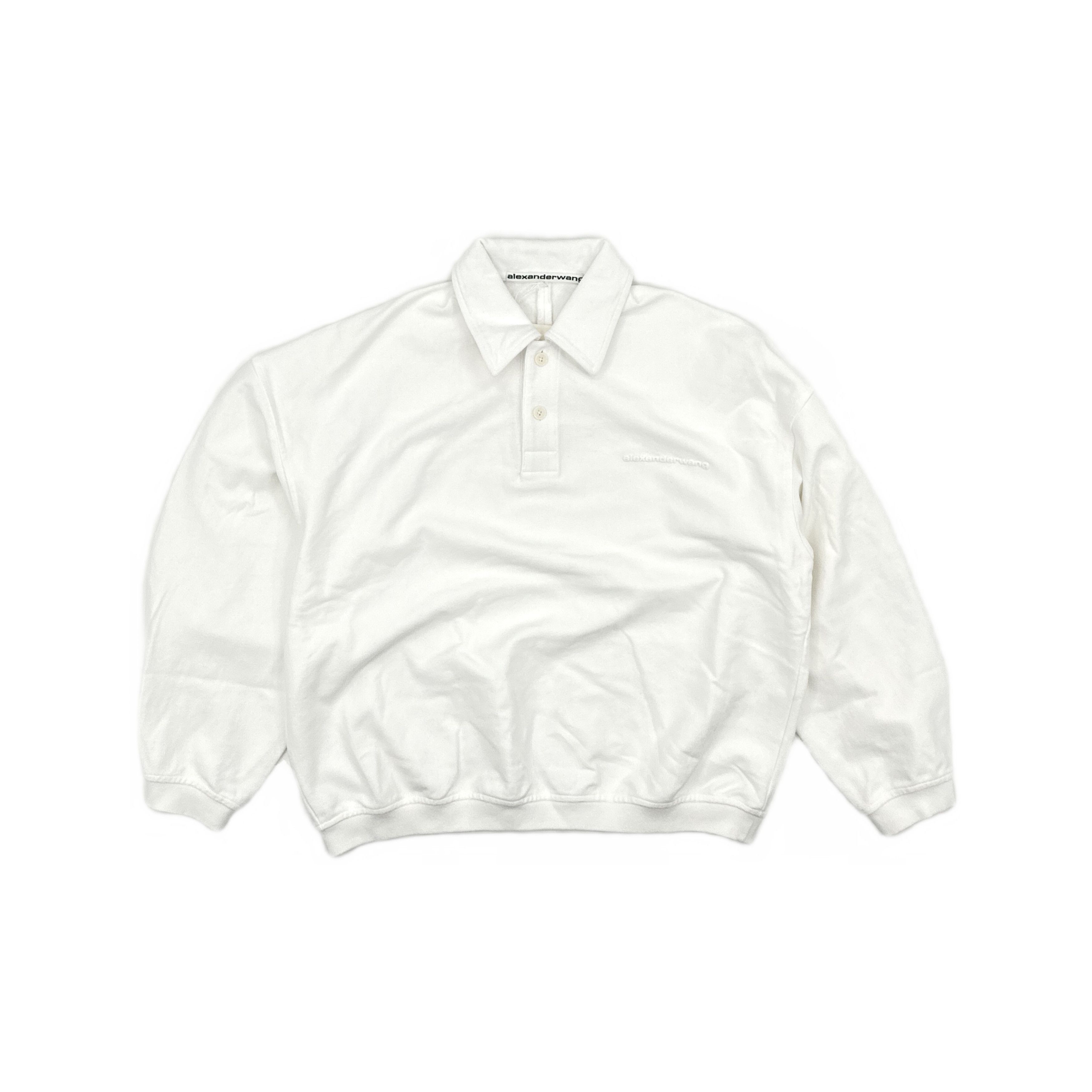 Alexander Wang Alexander Wang Logo Polo Shirt Size XXS Size US XXS / EU 40 - 1 Thumbnail