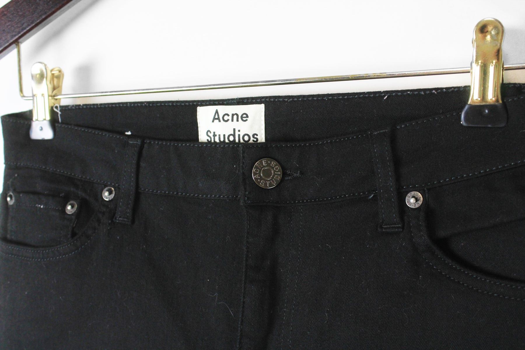 Acne Studios Acne Studios Flex Black Pants 30/34 Size US 30 / EU 46 - 3 Thumbnail