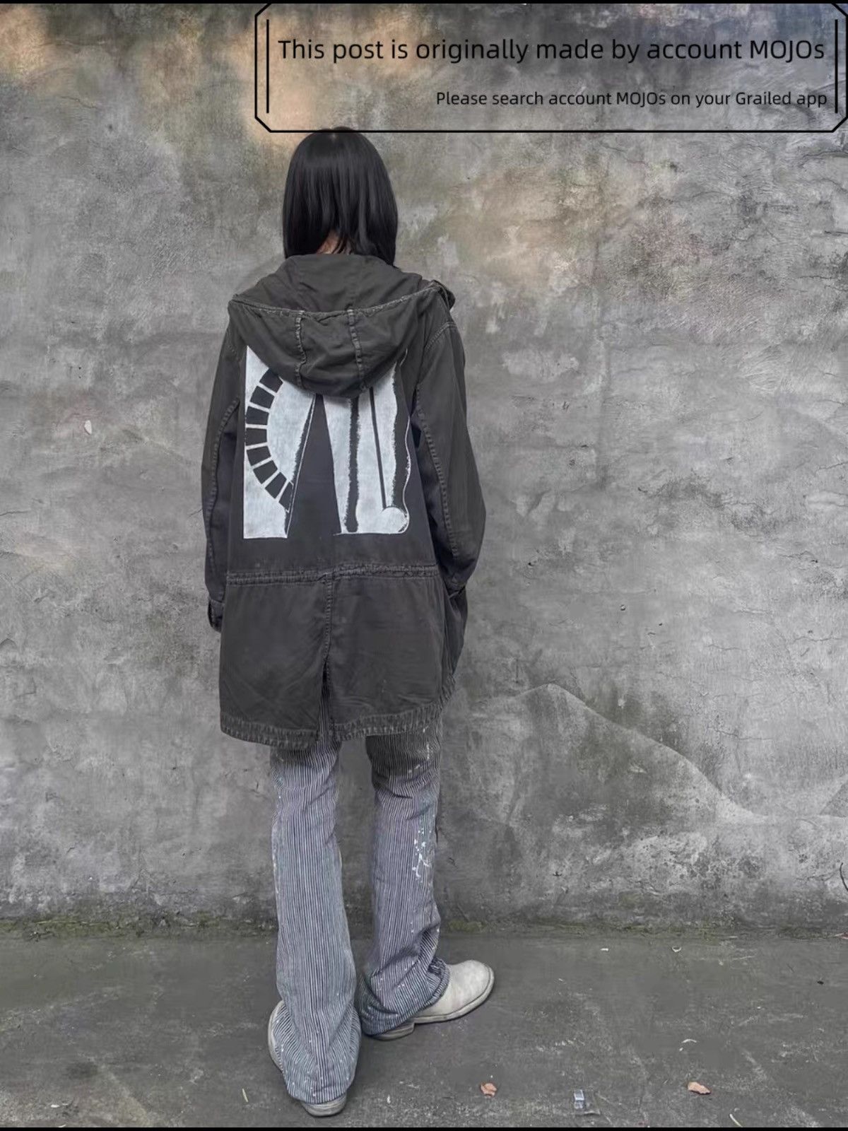 Undercover Sz 4 Undercover 11SS Underman Vintage Black Parka mojos7 Size US XL / EU 56 / 4 - 6 Thumbnail