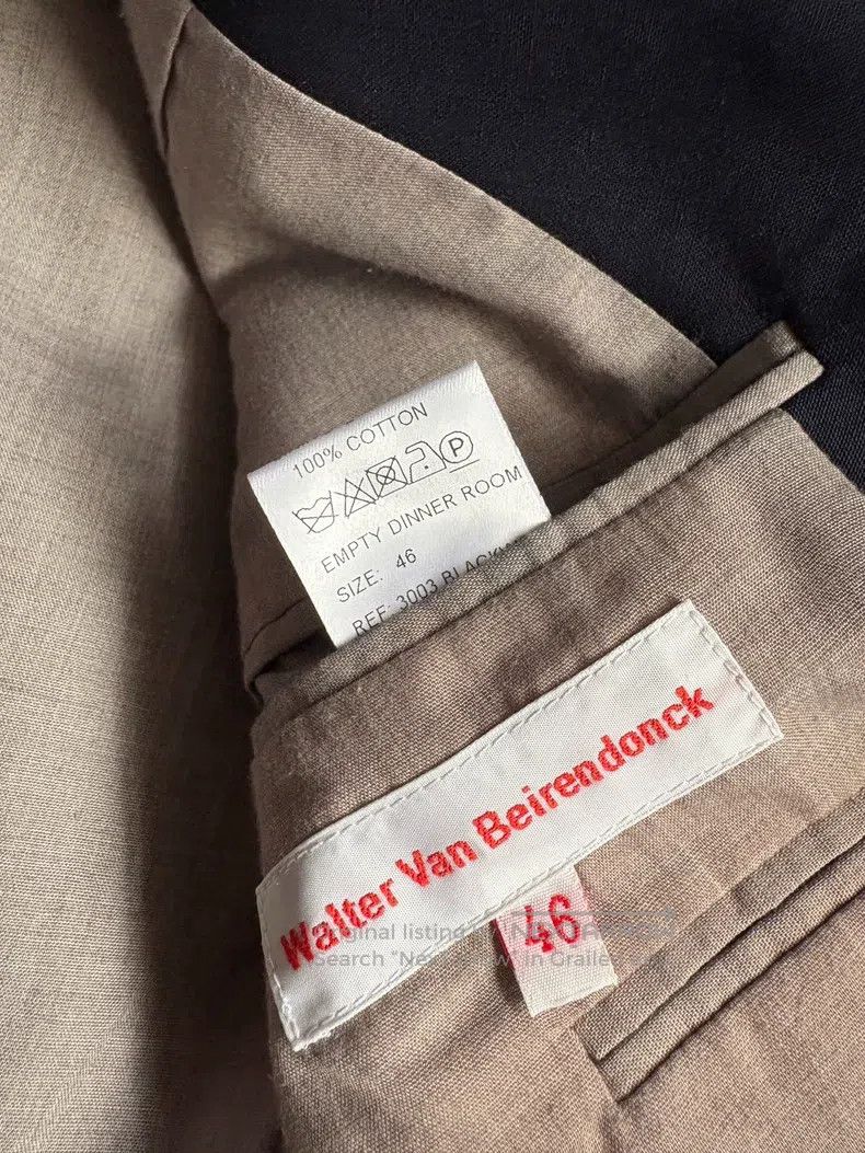 Walter Van Beirendonck Walter Van Beirendonck Suit jacket Size 46R - 5 Thumbnail