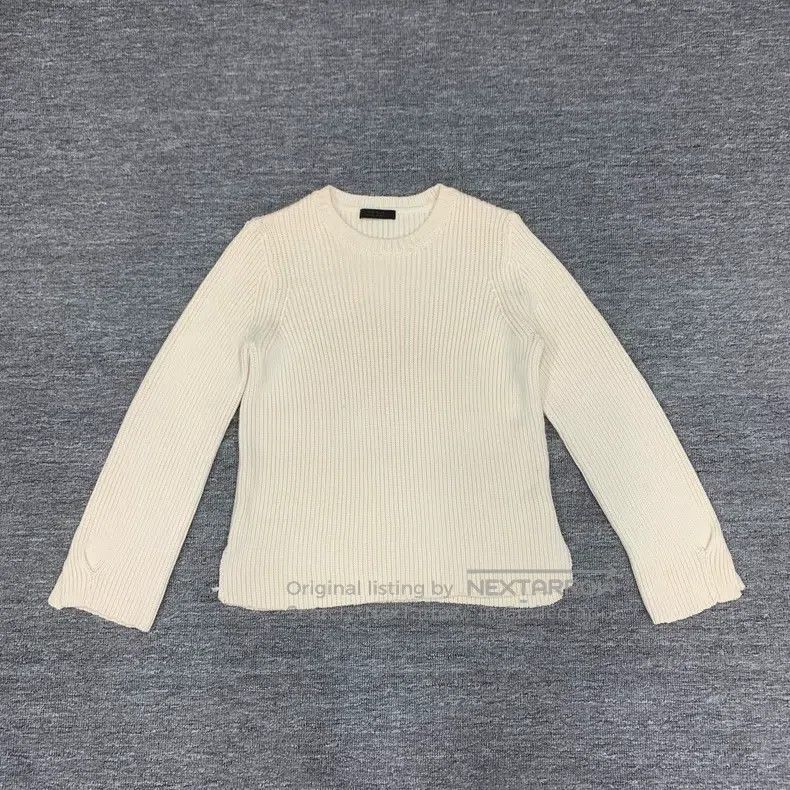 The Row The Row White wool knit sweater Size S / US 4 / IT 40 - 1 Thumbnail