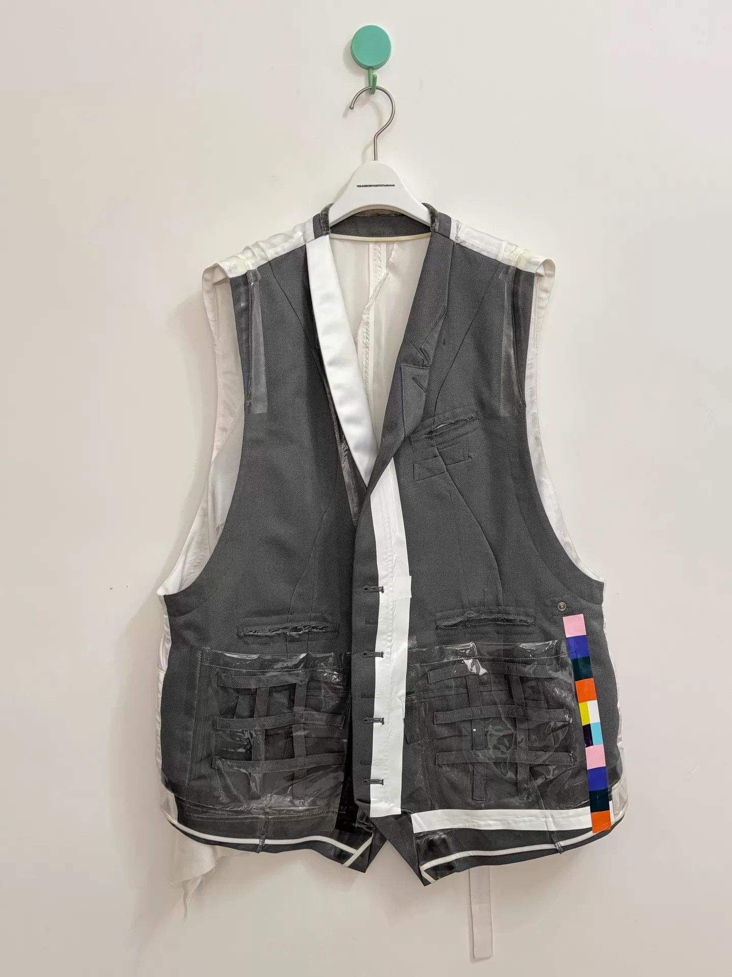 Takahiromiyashita The Soloist. TTS complex cut jacket yellowish inner collar 48 Size US M / EU 48-50 / 2 - 3 Thumbnail
