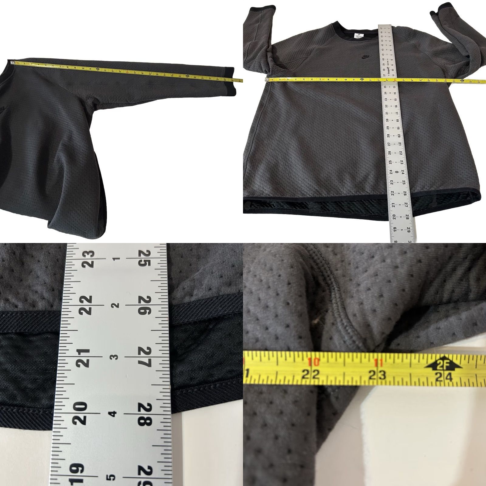 Nike Nike Sportswear Therma-FIT ADV Tech Pack Long Sleeve Shirt Men L Gray DD6630-060 Size US L / EU 52-54 / 3 - 10 Thumbnail