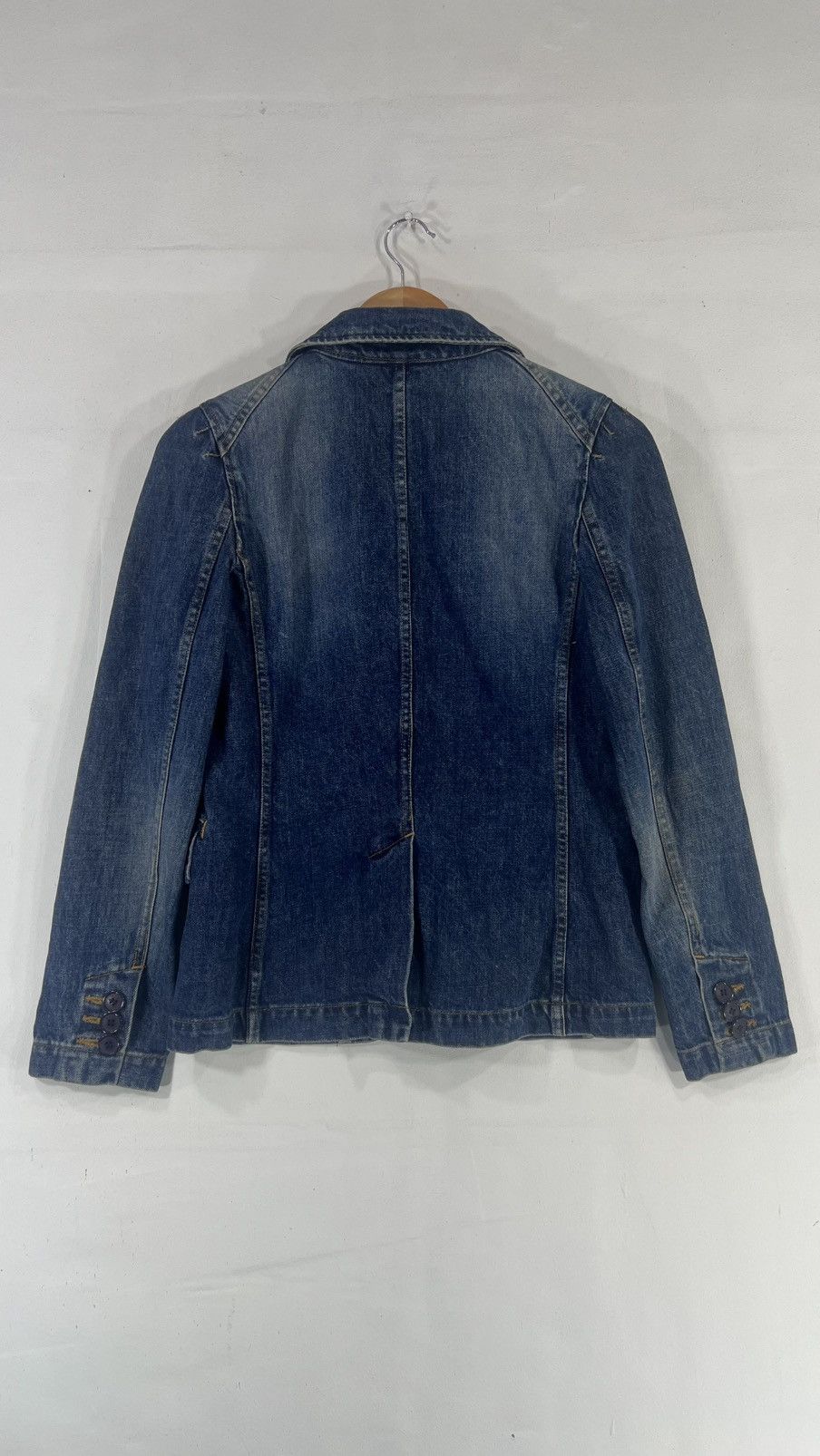 Marc Jacobs Marc Jacobs Luxury Denim Blazer Size S / US 4 / IT 40 - 2 Thumbnail