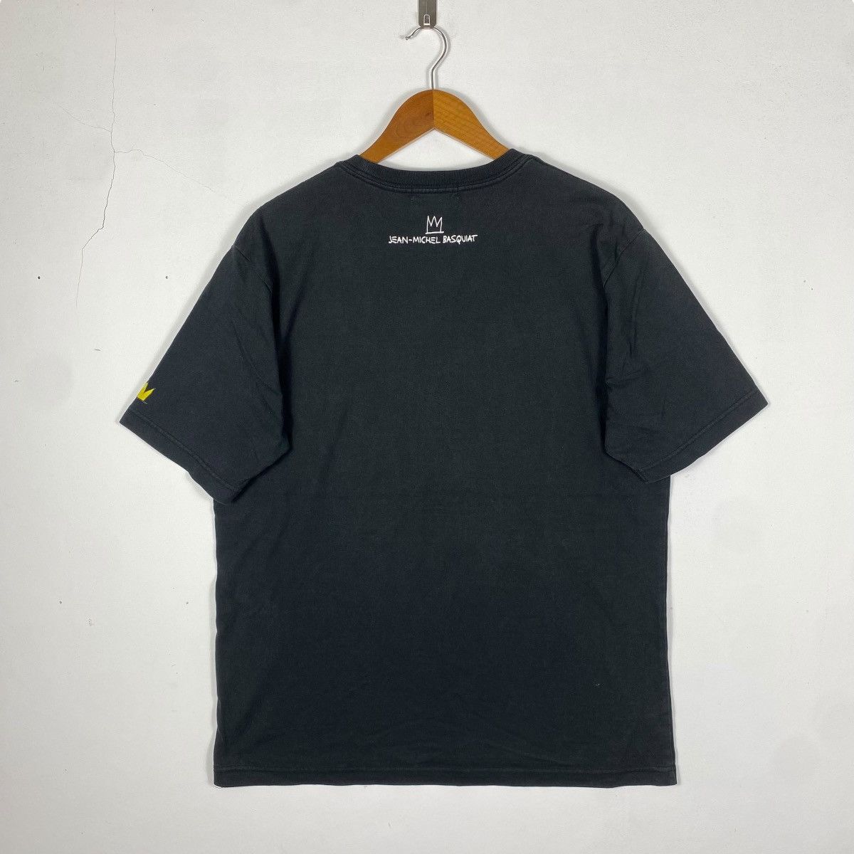 Jean-Michel Basquiat × Vintage Vintage 00's JEAN-MICHEL BASQUIAT Samo Artwork Fotofolio Tee Size US XL / EU 56 / 4 - 4 Thumbnail