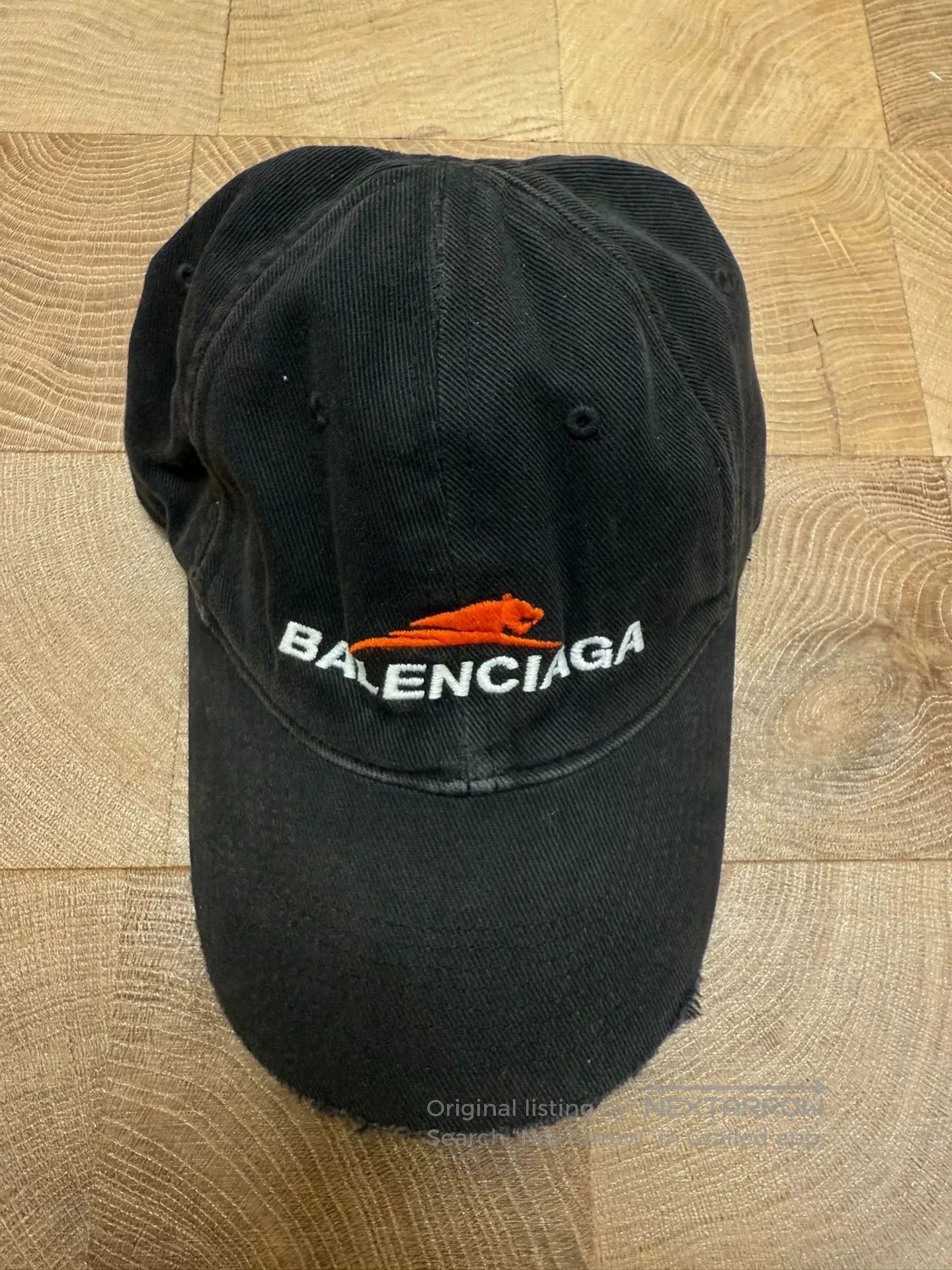 Balenciaga Balenciaga Authentic Embroidered Baseball Cap. Size ONE SIZE - 1 Thumbnail