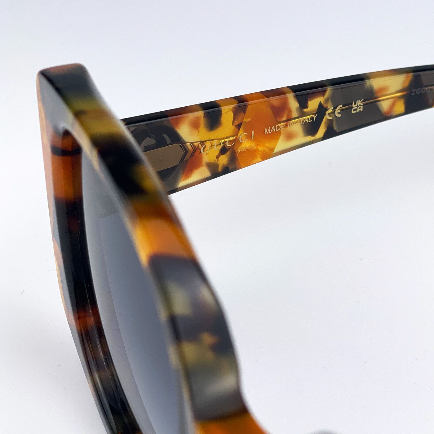 Gucci NEW Gucci GG1257S 004 Butterfly Oversized Women Sunglasses Size ONE SIZE - 8 Thumbnail