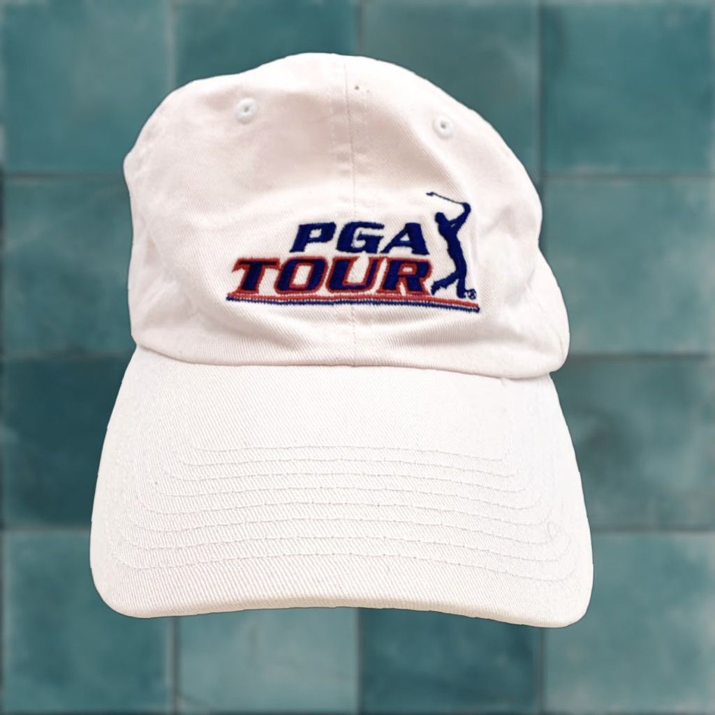 PGA Tour PGA TOUR Baseball Hat Adult One Size Fits Most Pink Men Adjustable Cap Golf Pattern Solid Size ONE SIZE - 1 Thumbnail