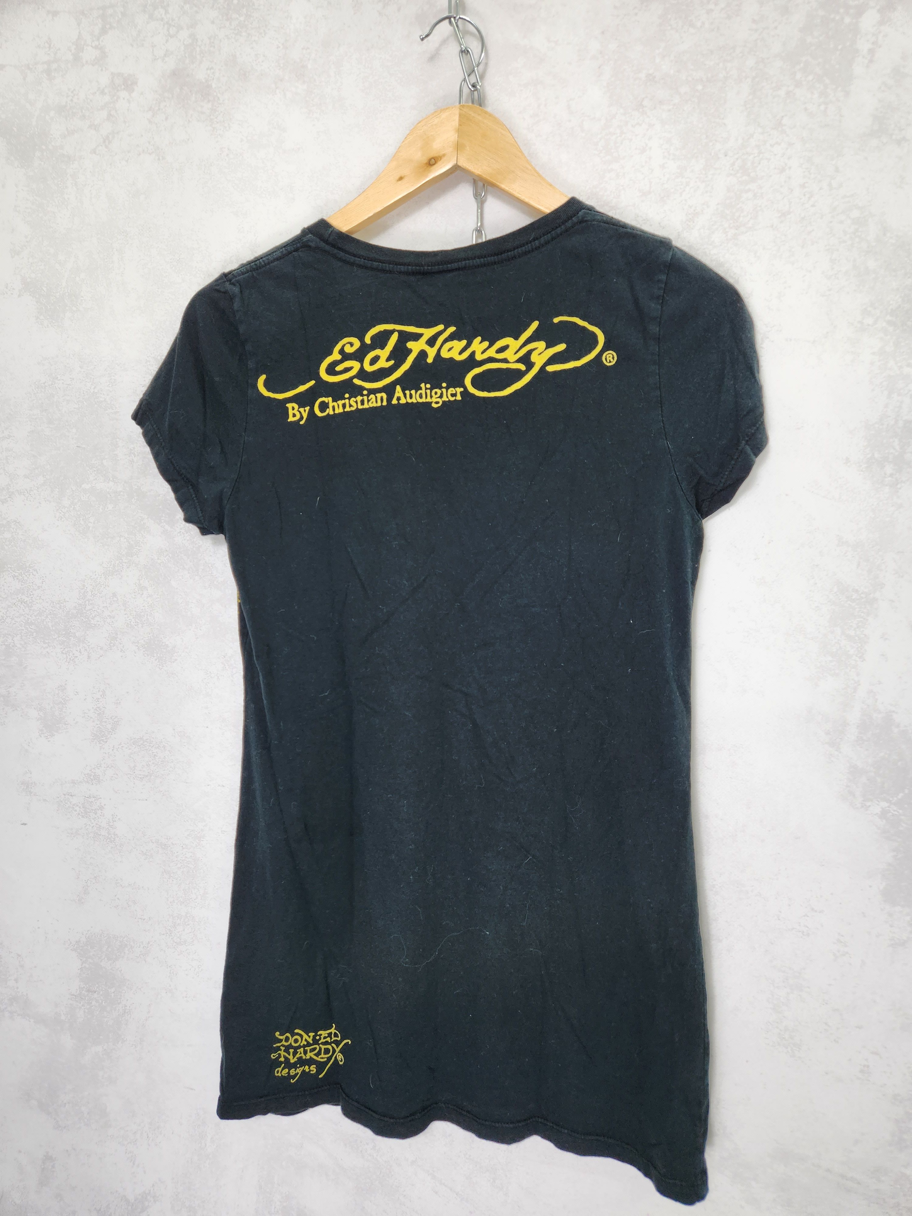 Christian Audigier Vintage ed hardy by christian audigier y2k t shirt Size M / US 6-8 / IT 42-44 - 4 Thumbnail