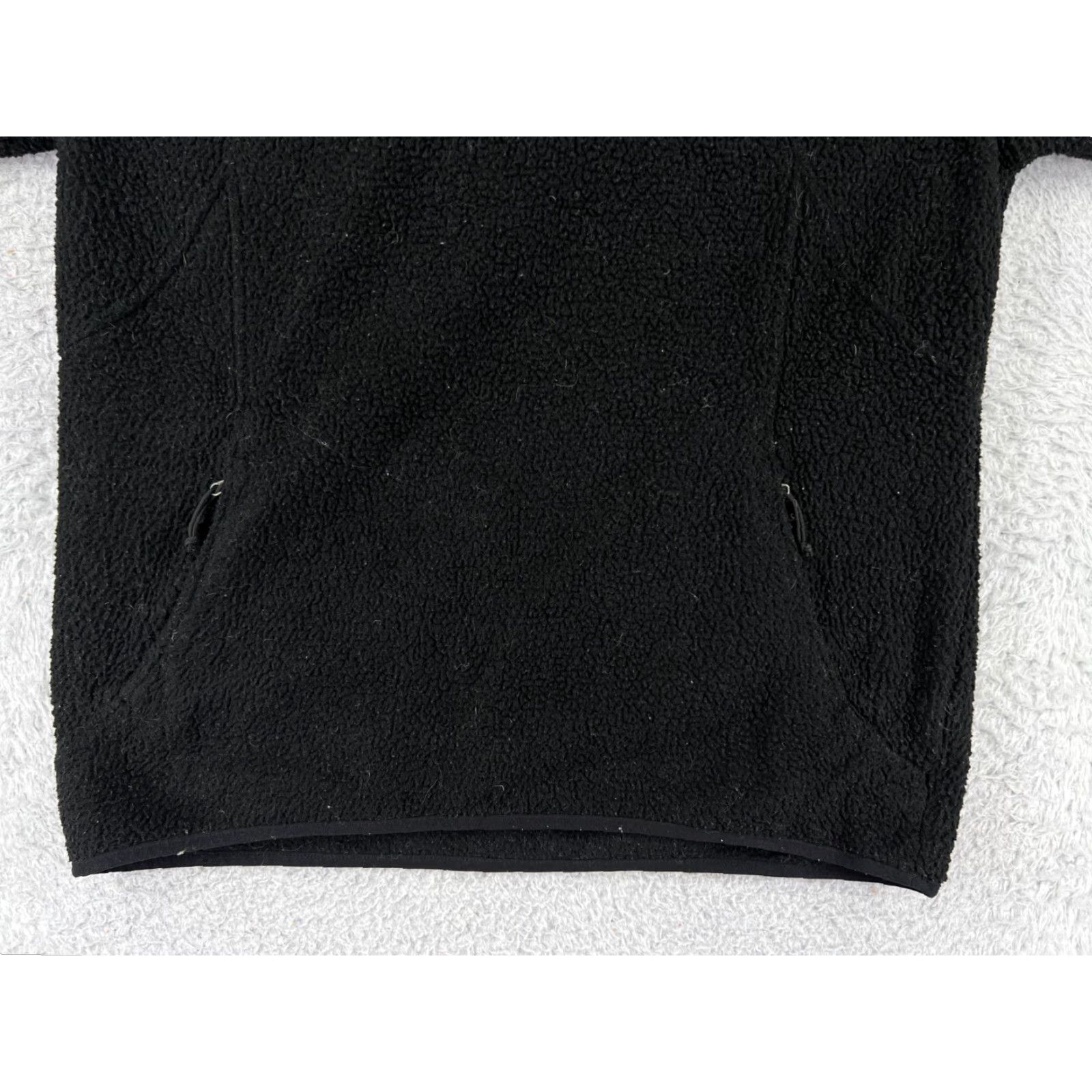 The North Face The North Face Sweater Womens Large Black Hooded Pullover 100% Polyester Fleece Crew Neck Long Sleeve Casual Logo Insulated Fall Winter L Womens Size L / US 10 / IT 46 - 6 Thumbnail
