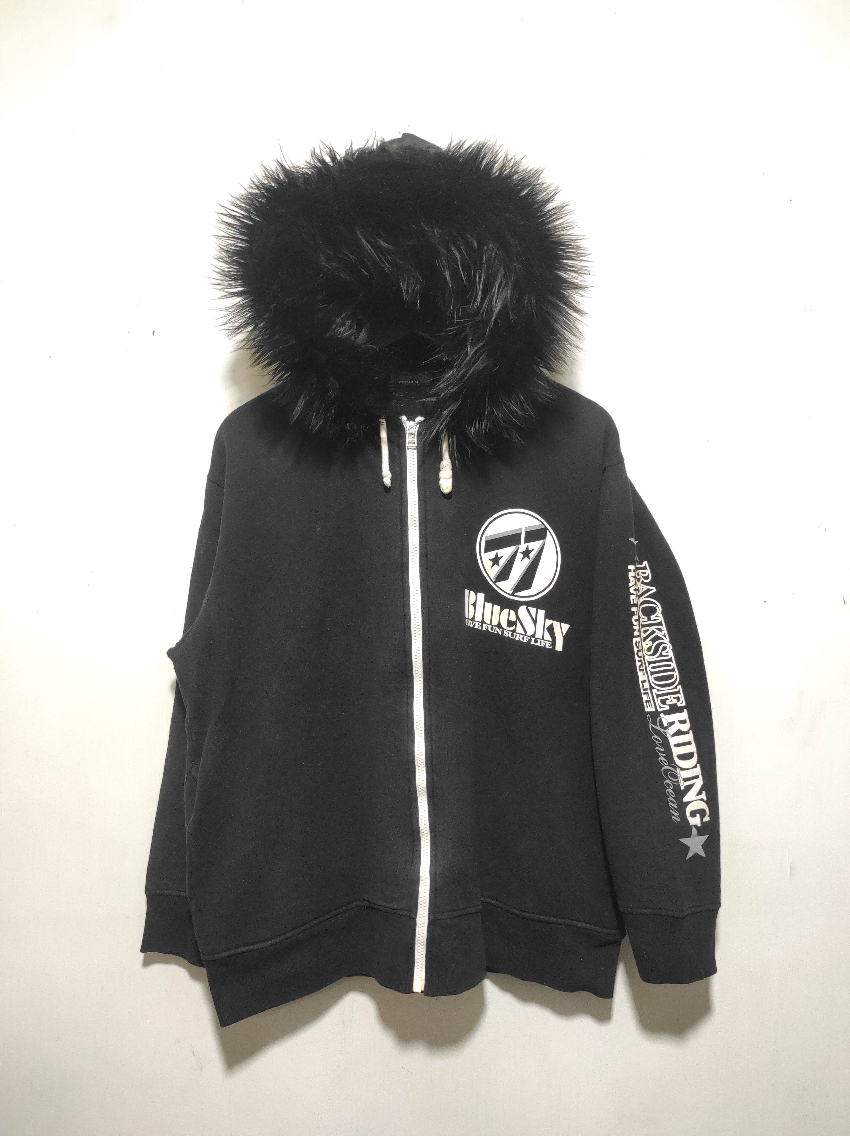 If Six Was Nine THRUXTON bluesky Zip Fur Hoodie i6w9 Lgb Style Size US L / EU 52-54 / 3 - 3 Thumbnail