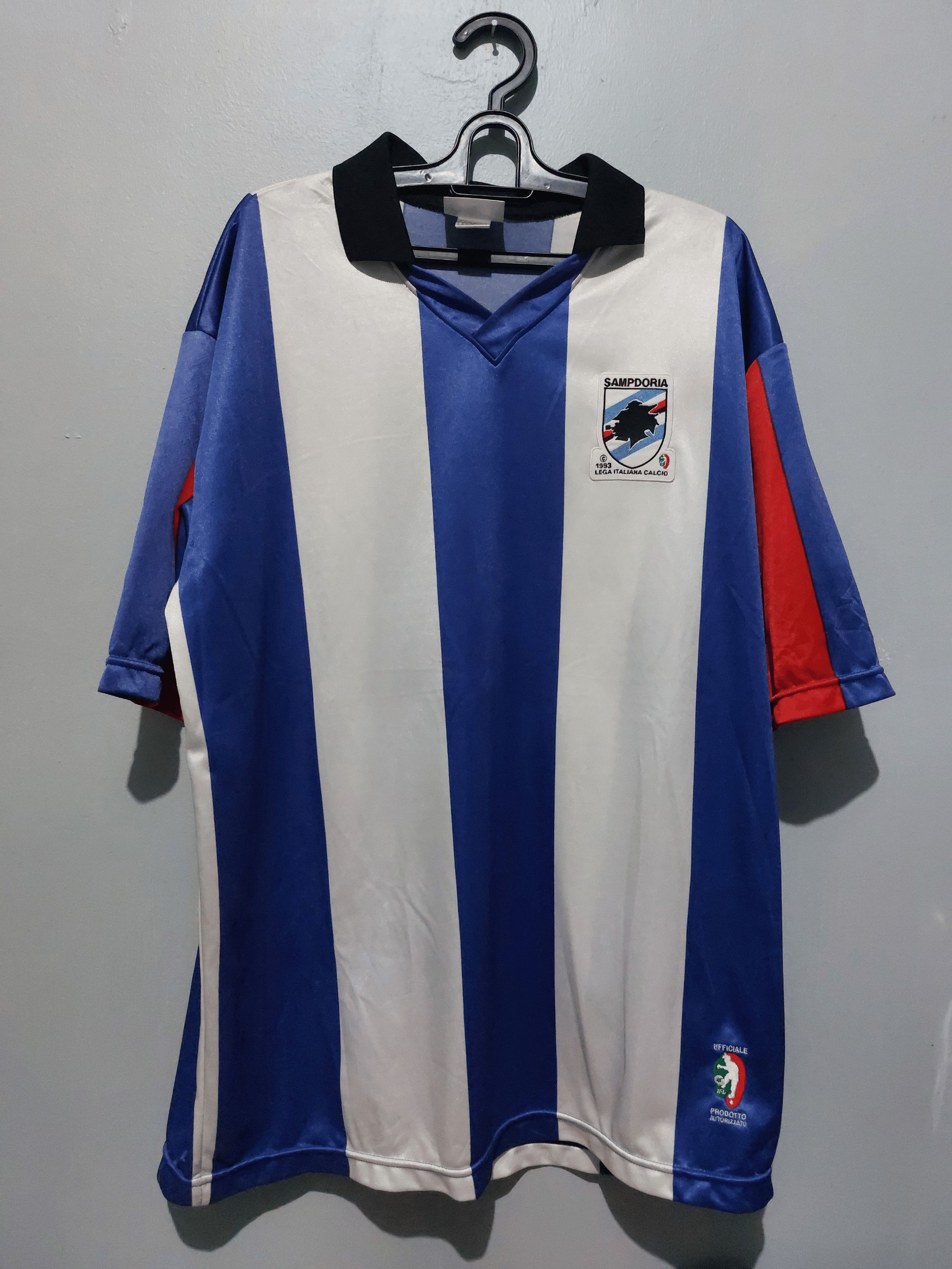 Kappa Jersey Sampdoria 1993/94 | Kappa by Phenix (Made in Japan) Size US XL / EU 56 / 4 - 1 Thumbnail
