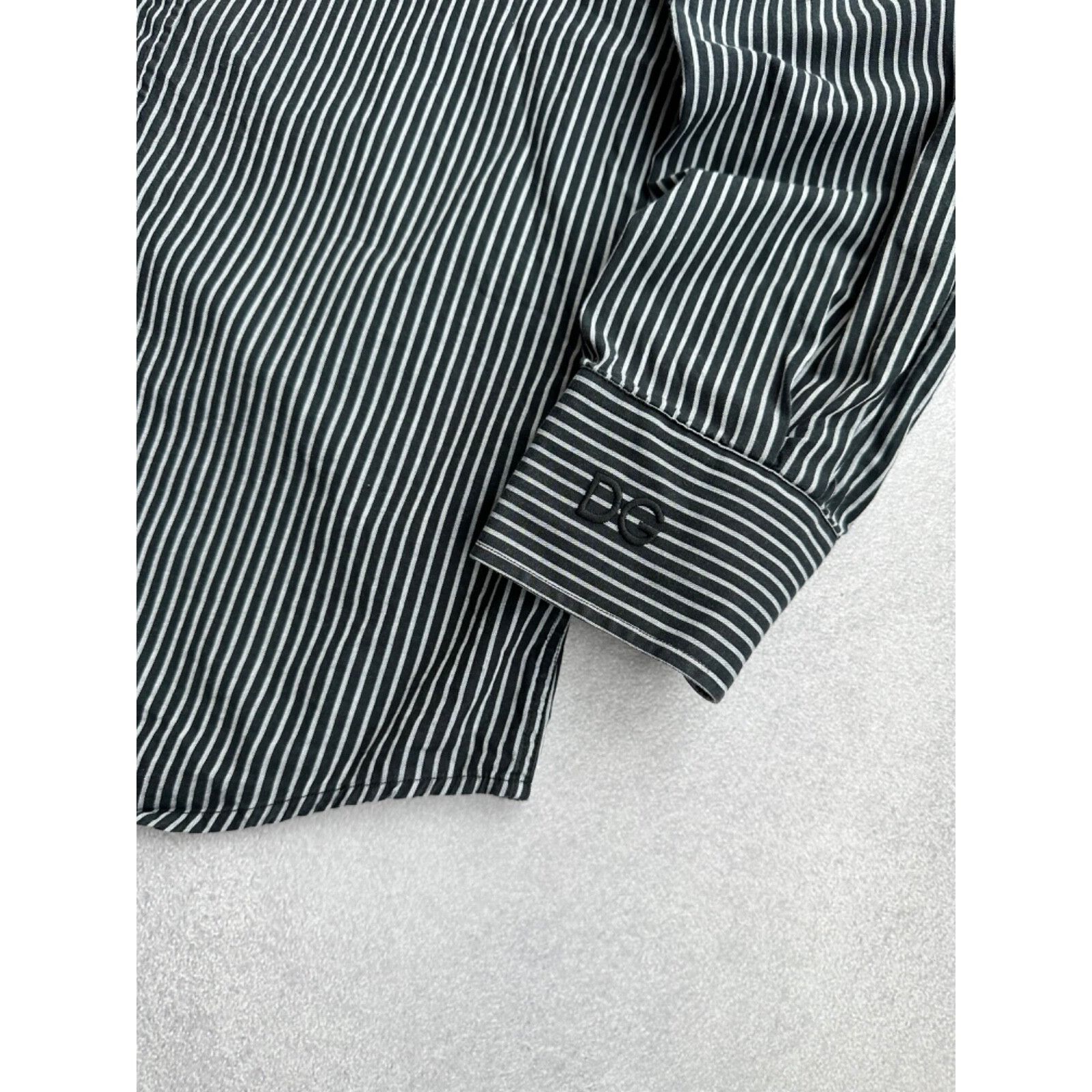 Dolce & Gabbana VTG Dolce&Gabbana Gold Striped Man’s Buttons Shirt Size US S / EU 44-46 / 1 - 8 Thumbnail