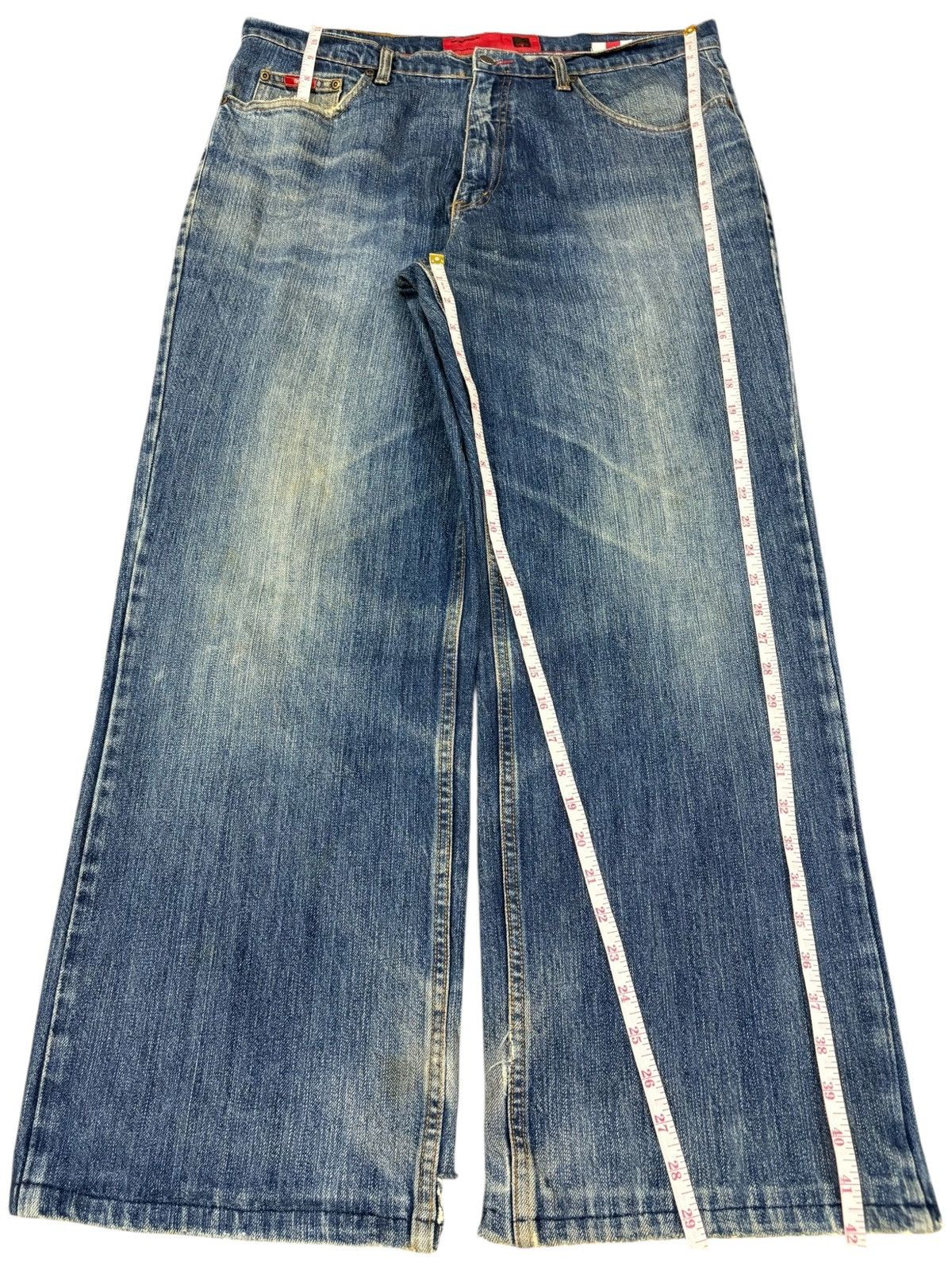Mossimo Vintage Japanese Mossimo Faded Distressed Baggy Jeans Size US 38 / EU 54 - 11 Thumbnail